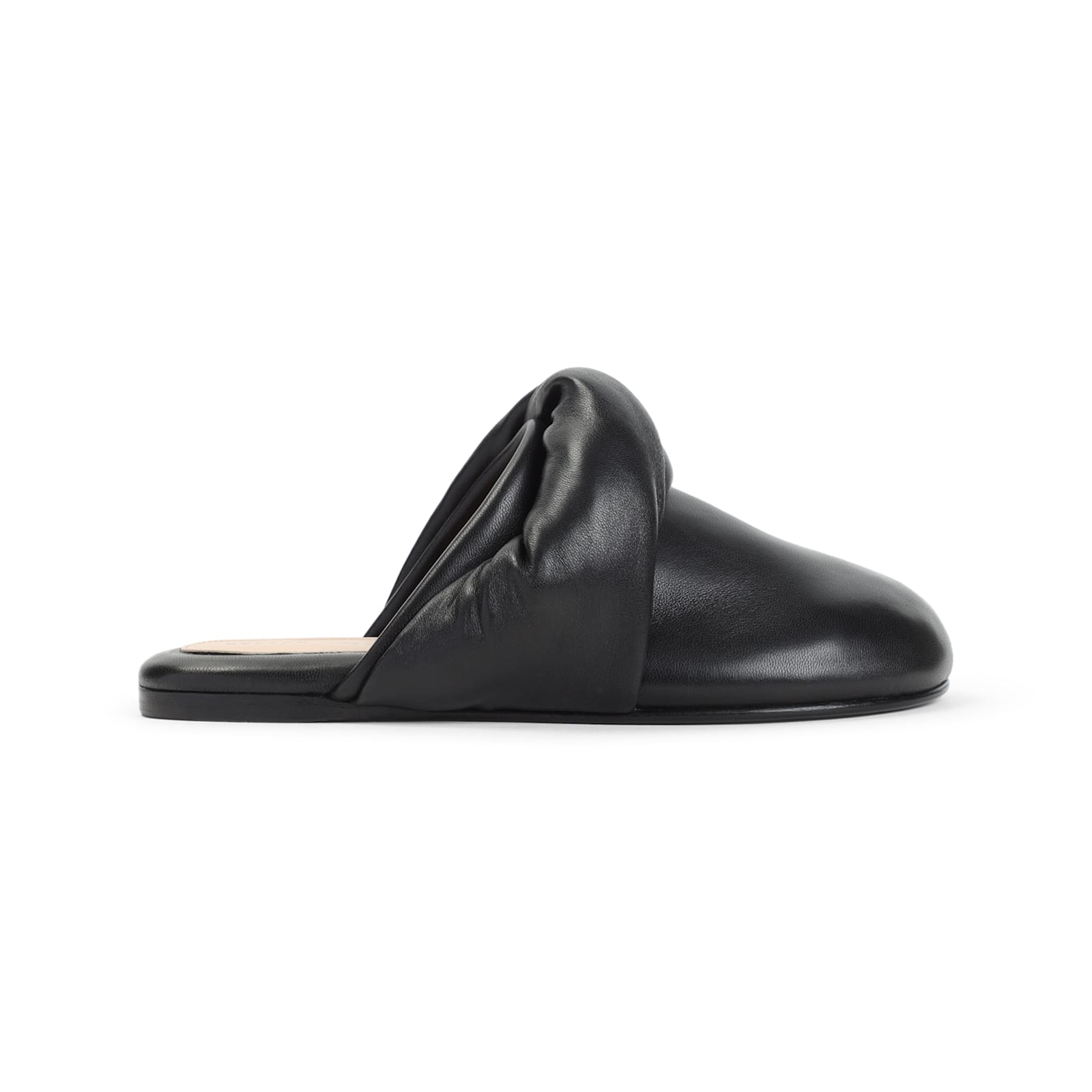 Carven Garnier Knotted Mules In Black