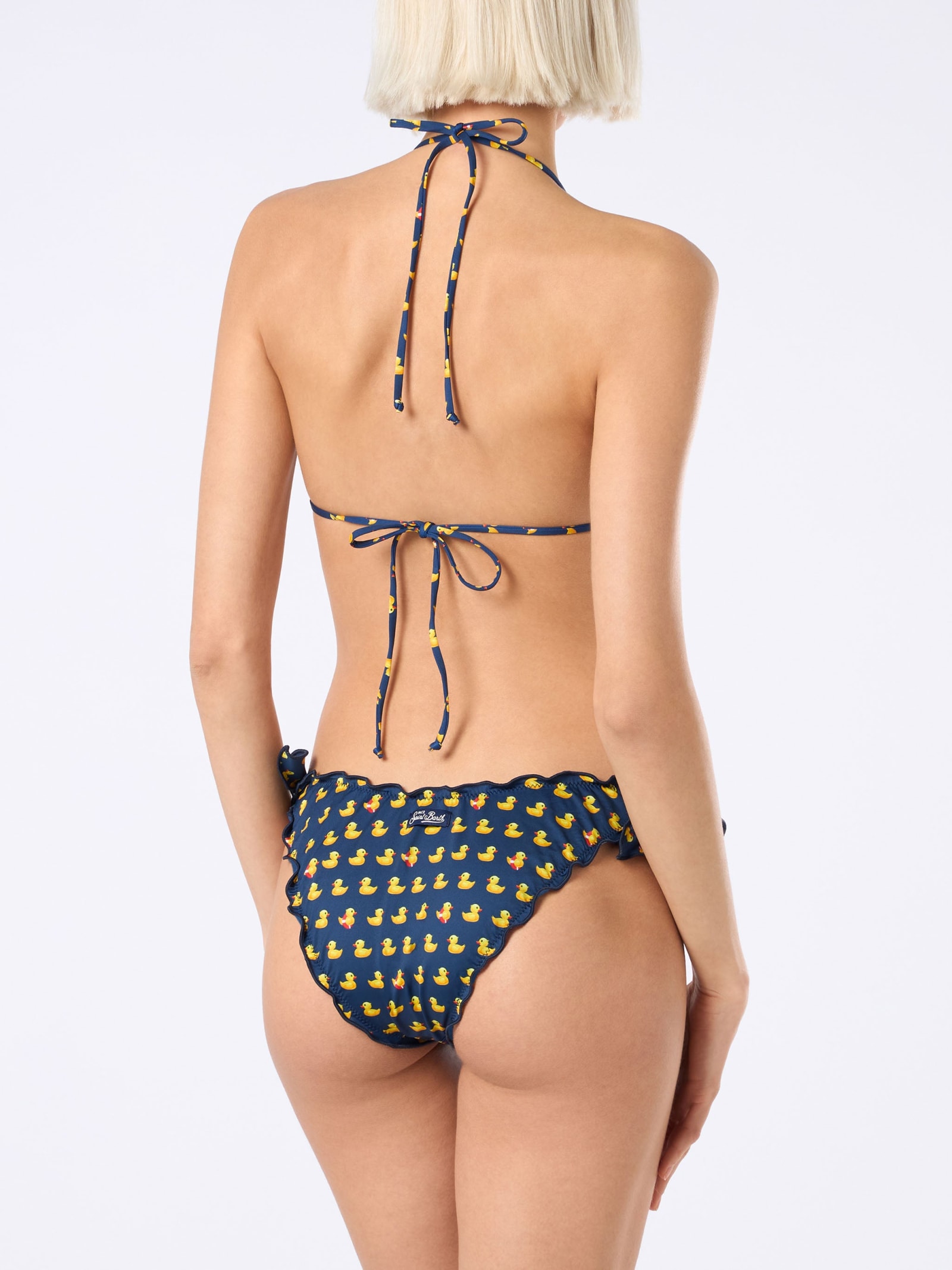 Mc2 Saint Barth Woman Ducky Classic Swim Briefs Moon In Blue