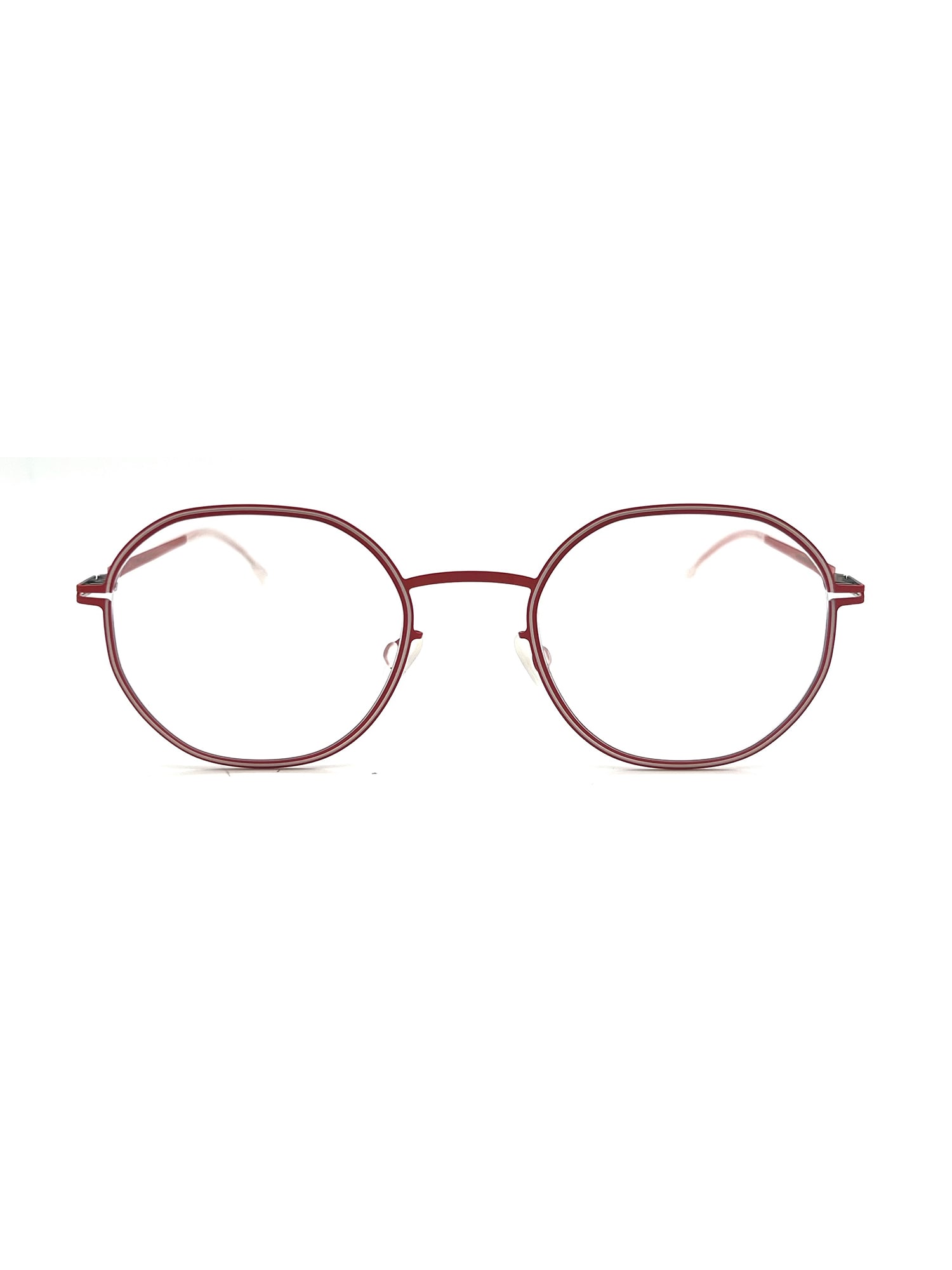 Mykita Studio 6.6 Eyewear In Rusty Red/aurore