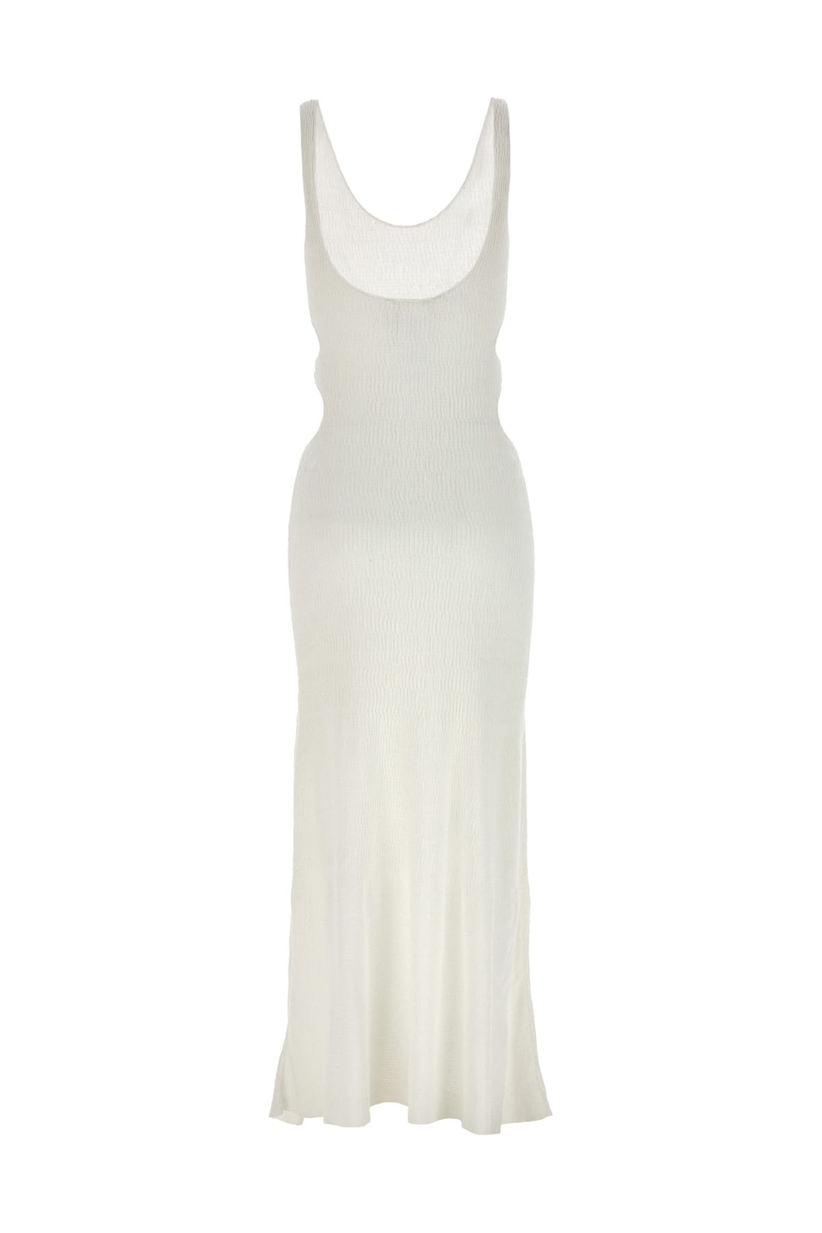 Shop Chloé Abito Cut Out In White