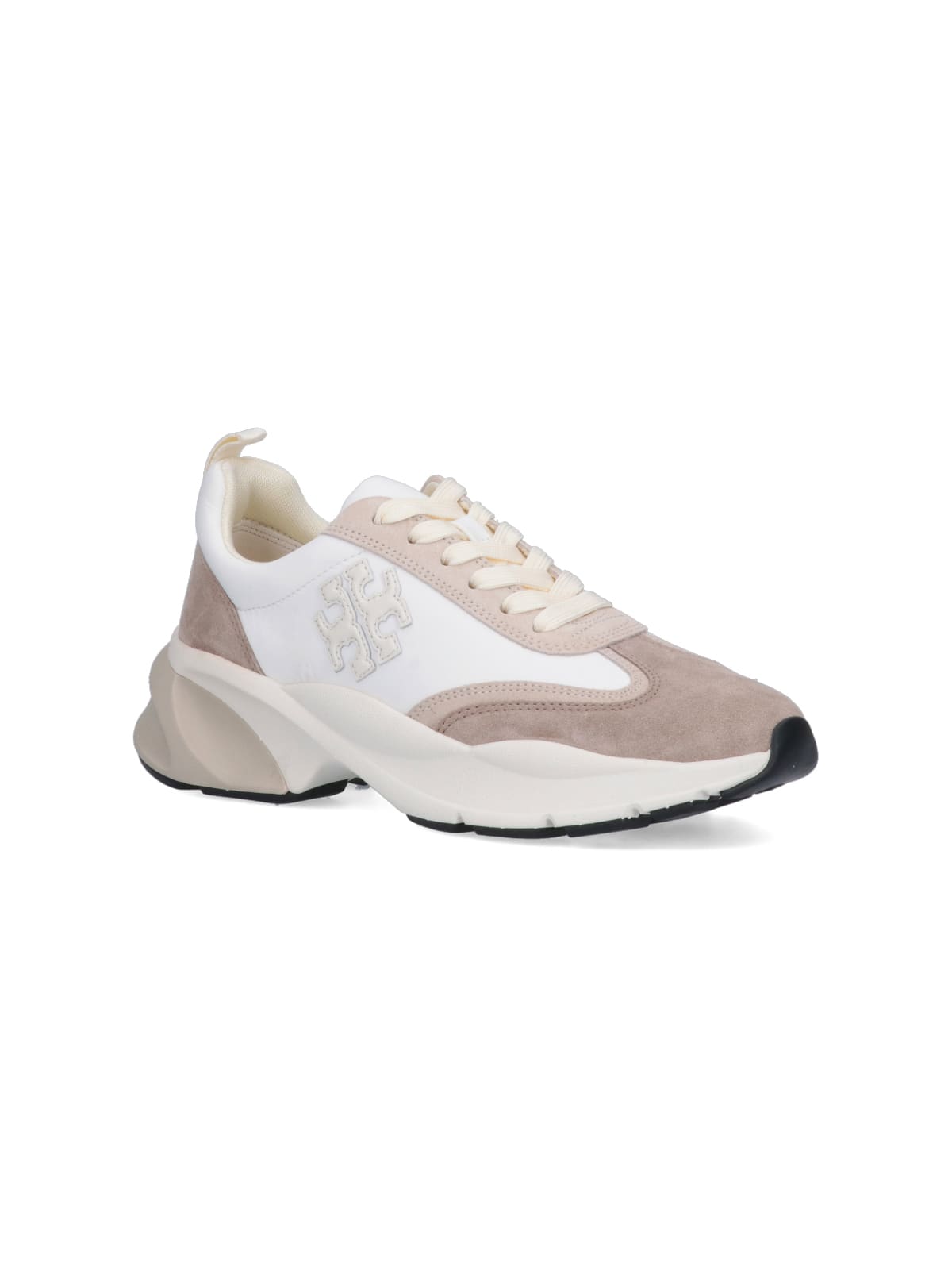 Shop Tory Burch Good Luck Sneakers In White