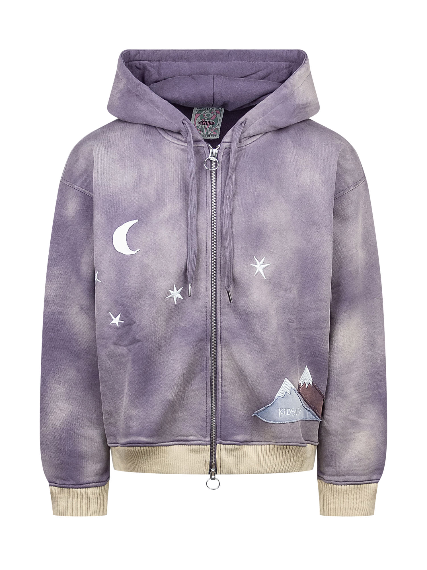 Kidsuper Moon Hoodie In Blue