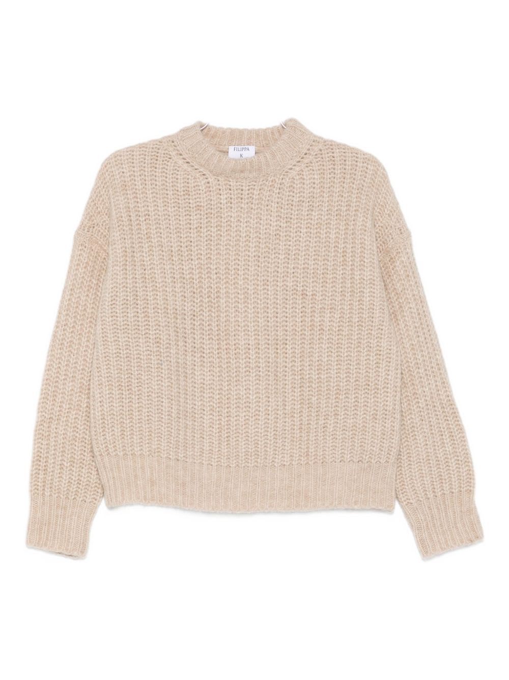Filippa K Stand-neck Sweater In Neutral