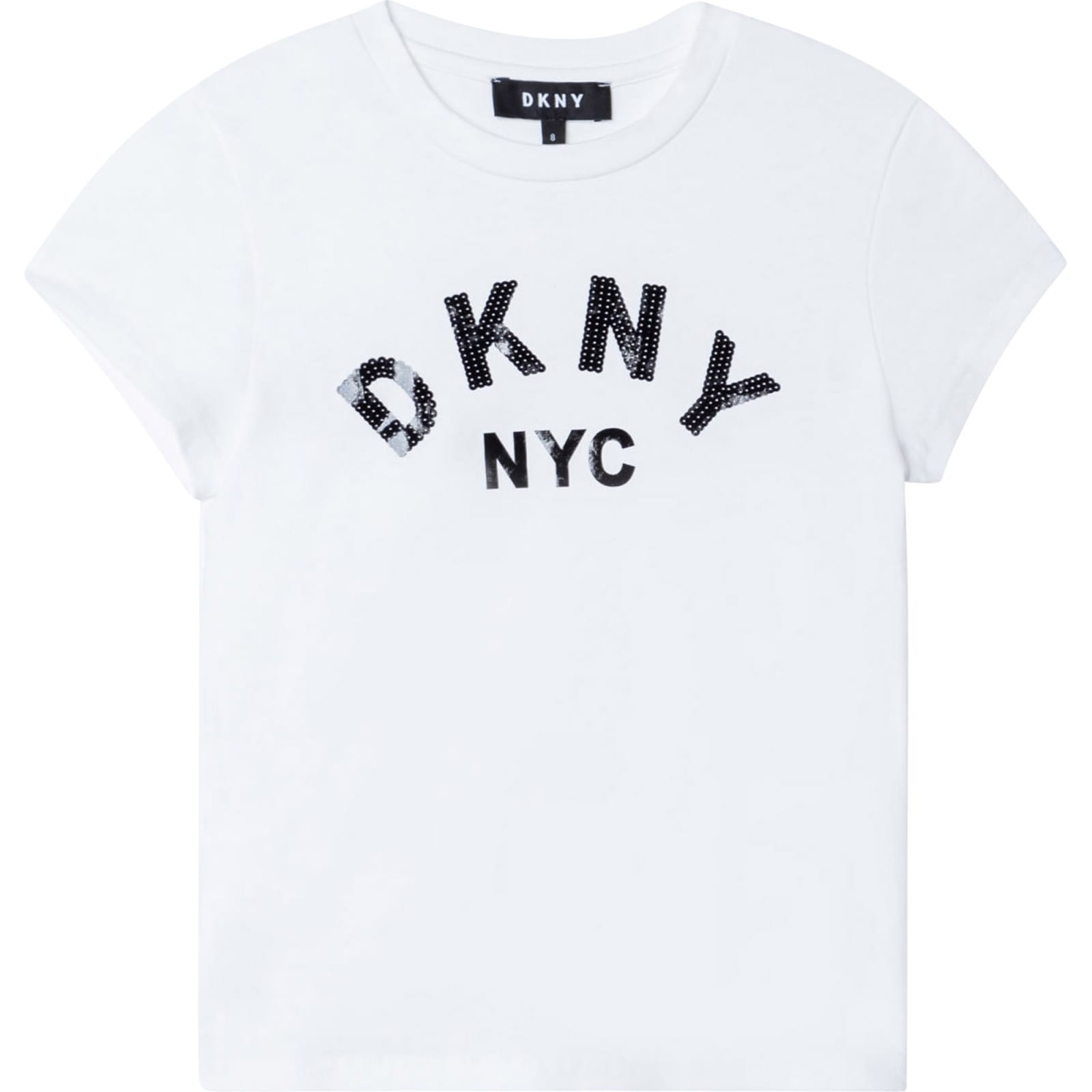 DKNY T-shirt With Sequin Application