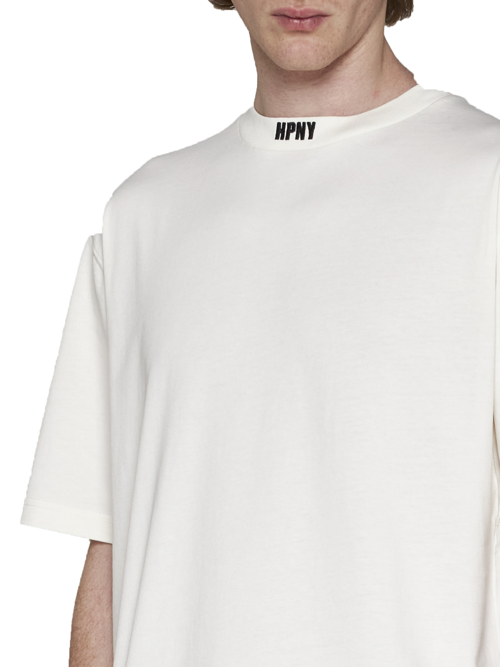 Shop Heron Preston T-shirt In White Black