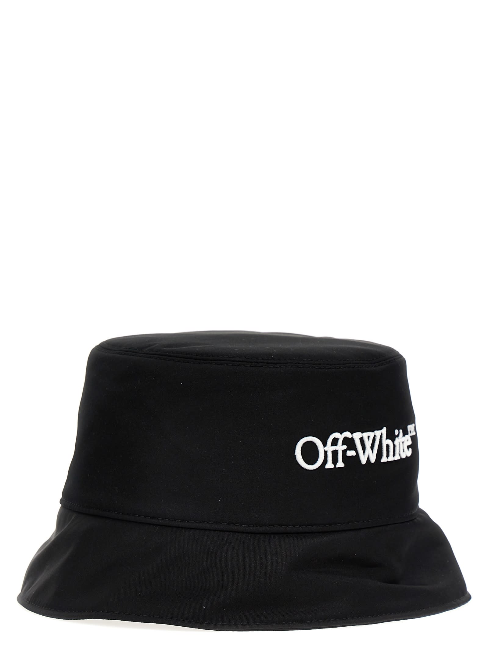 Shop Off-white Bucket Hat Ny Logo In Black