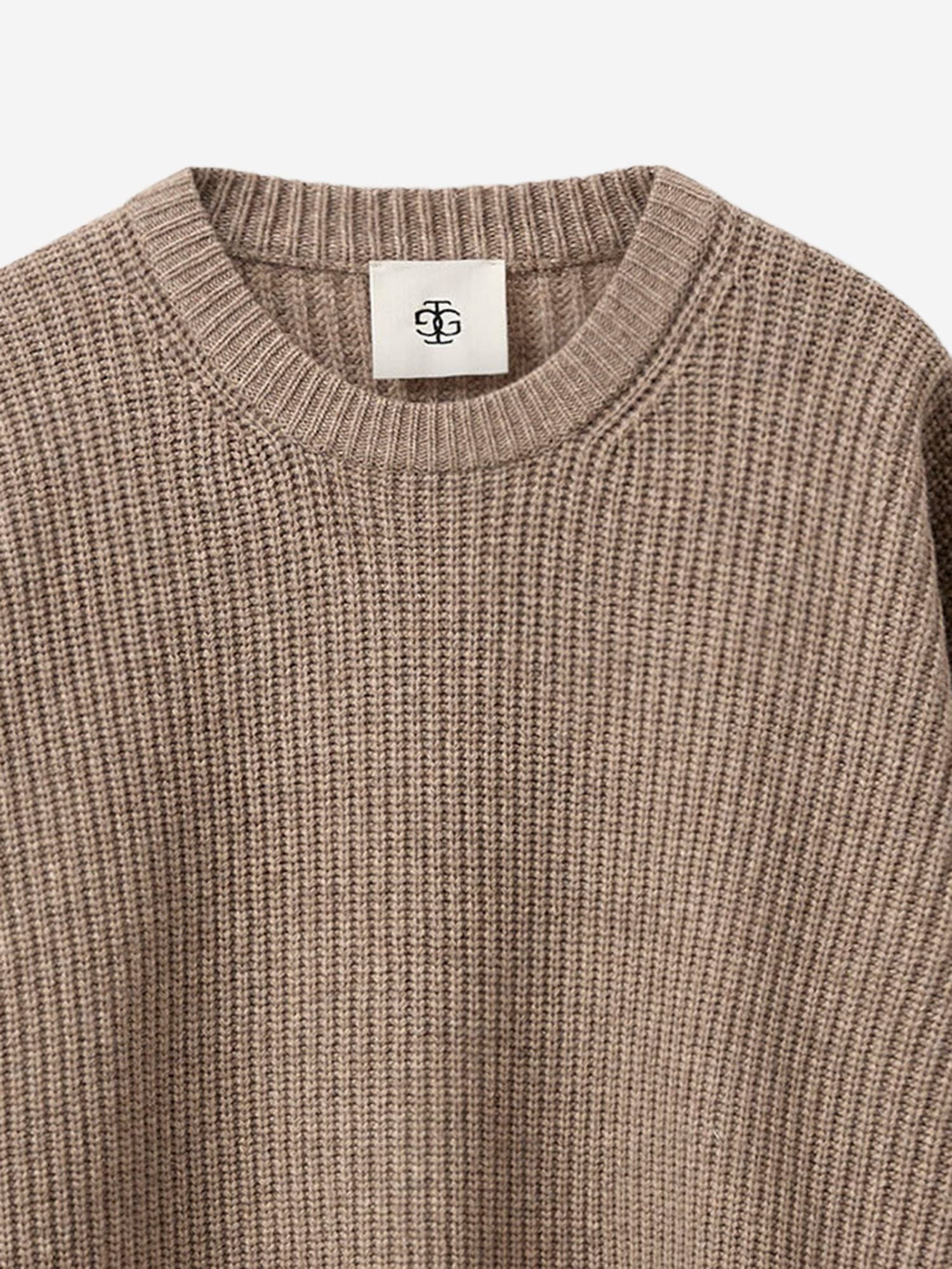 The Garment Wool And Cashmere Sweater In Brown