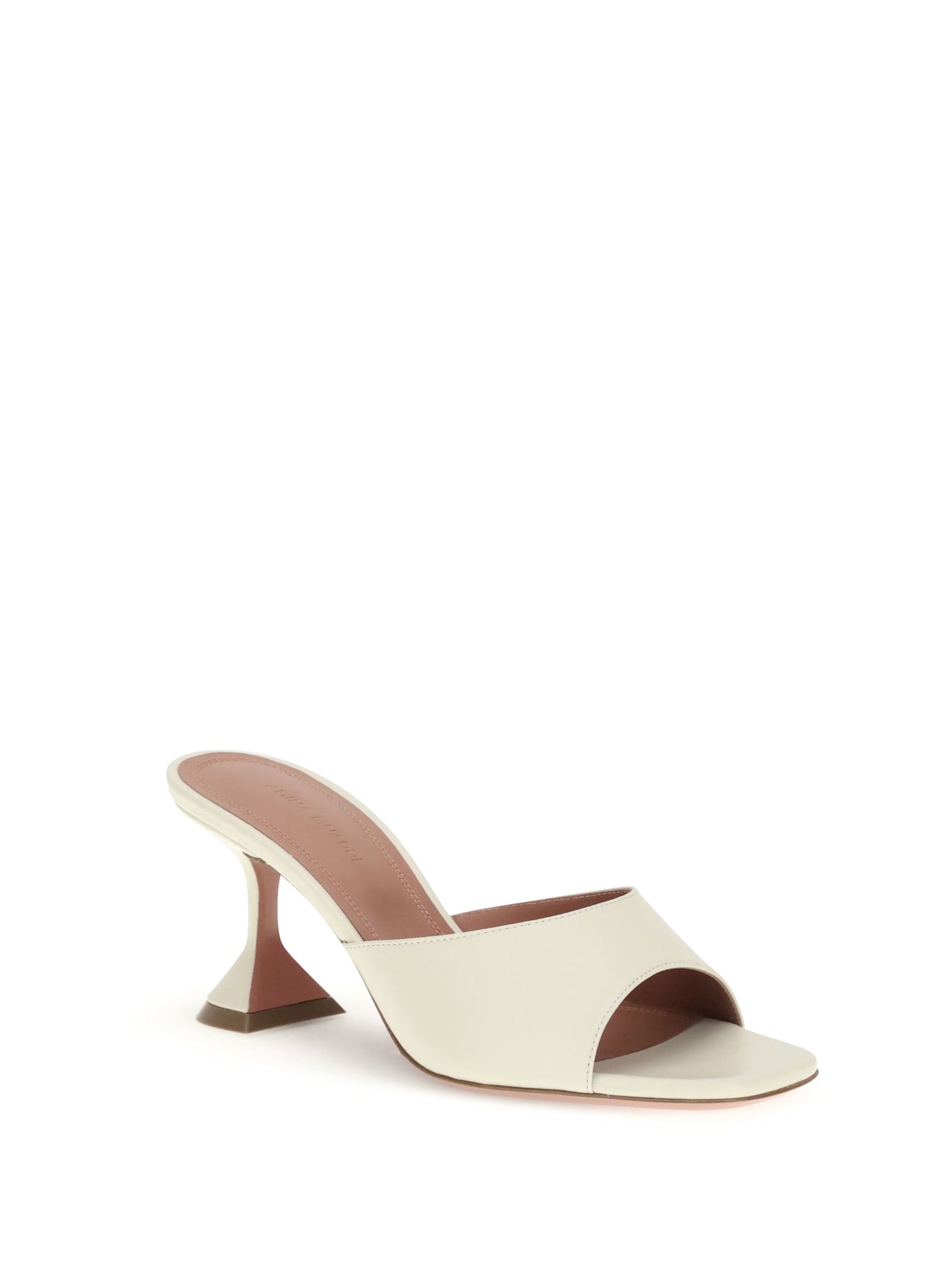 Amina Muaddi Women Lupita Sandals In Metallic