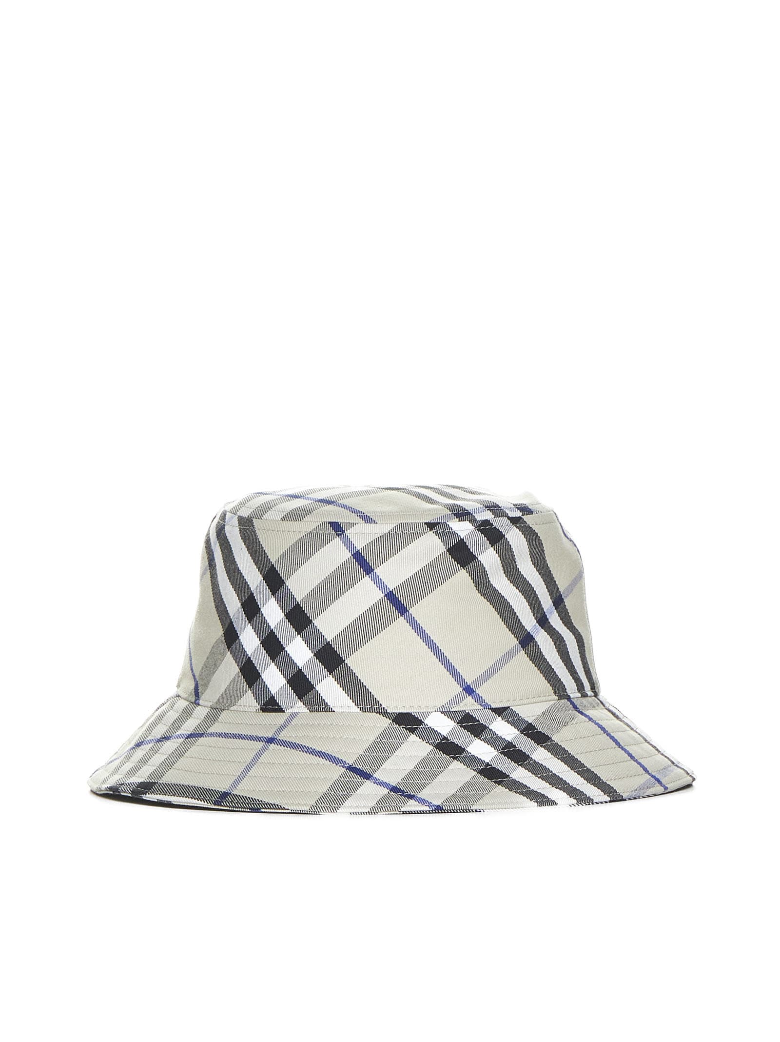 Shop Burberry Hat In Lichen