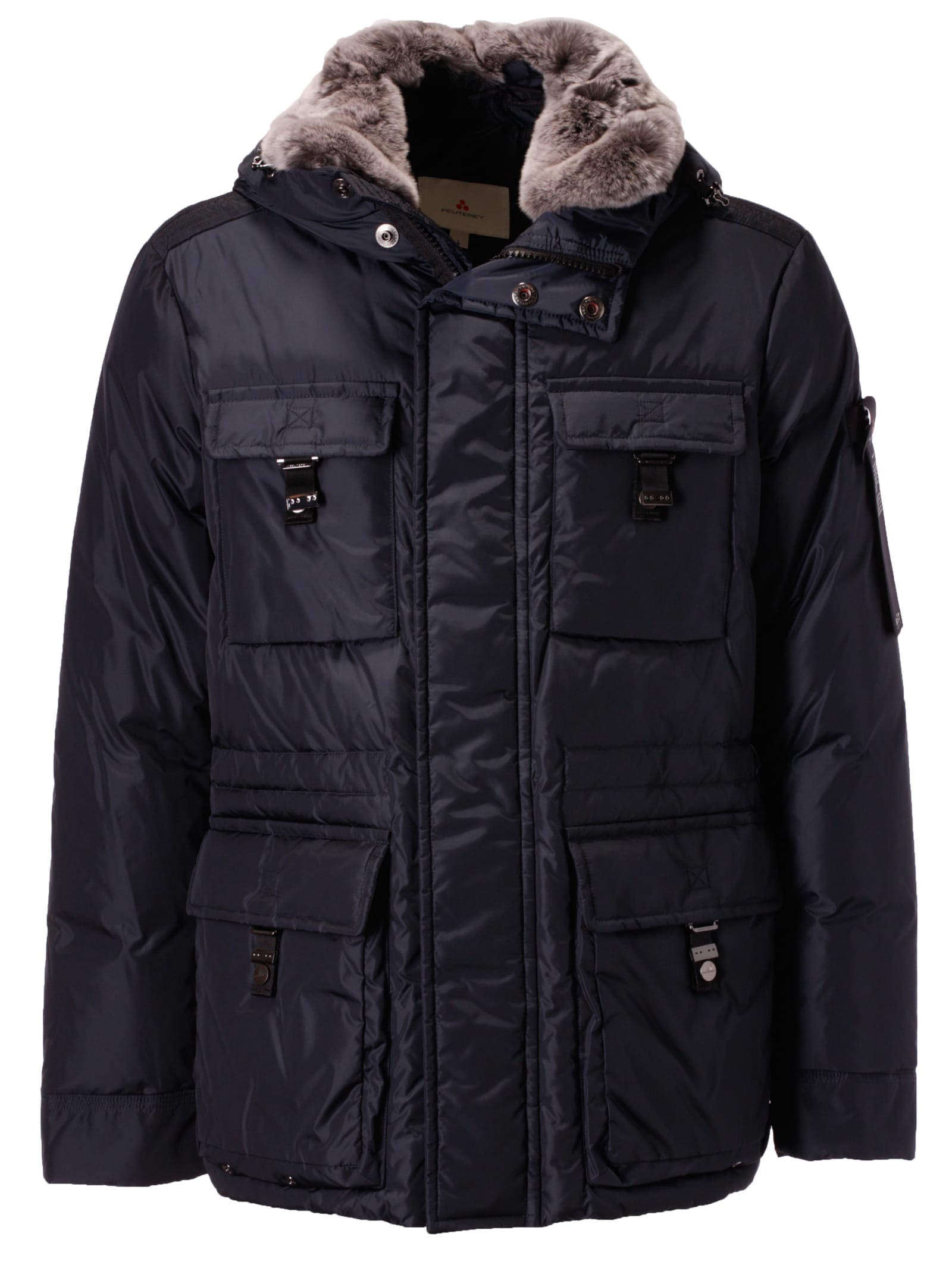 Peuterey Peuterey Aiptek Nb 01 Fur Jacket - Blu baltico - 11023537 ...