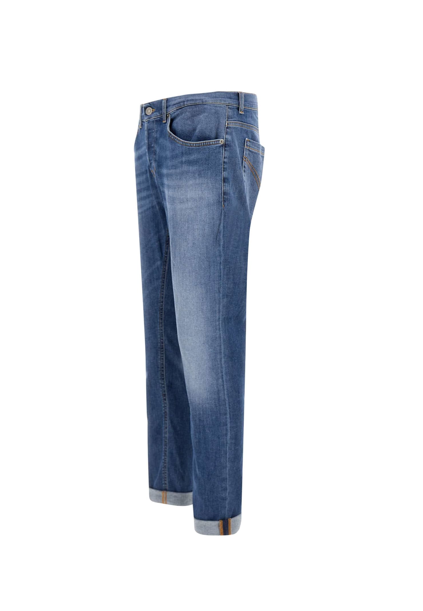 Shop Dondup George Jeans In Blue