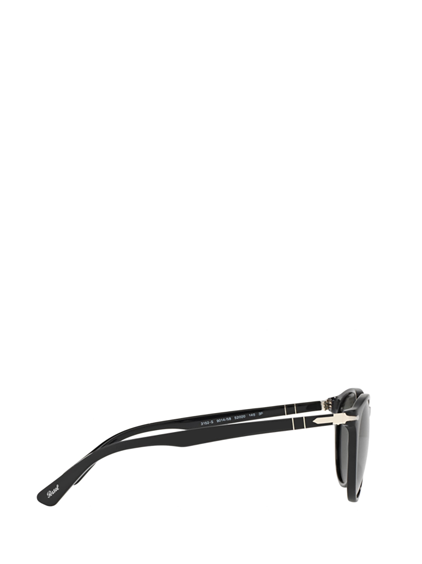 Shop Persol Po3152s Black Sunglasses