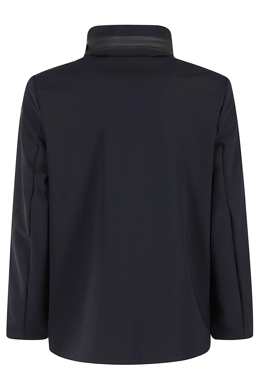 Rrd - Roberto Ricci Design Winter Thermo High-neck Jacket In Blue