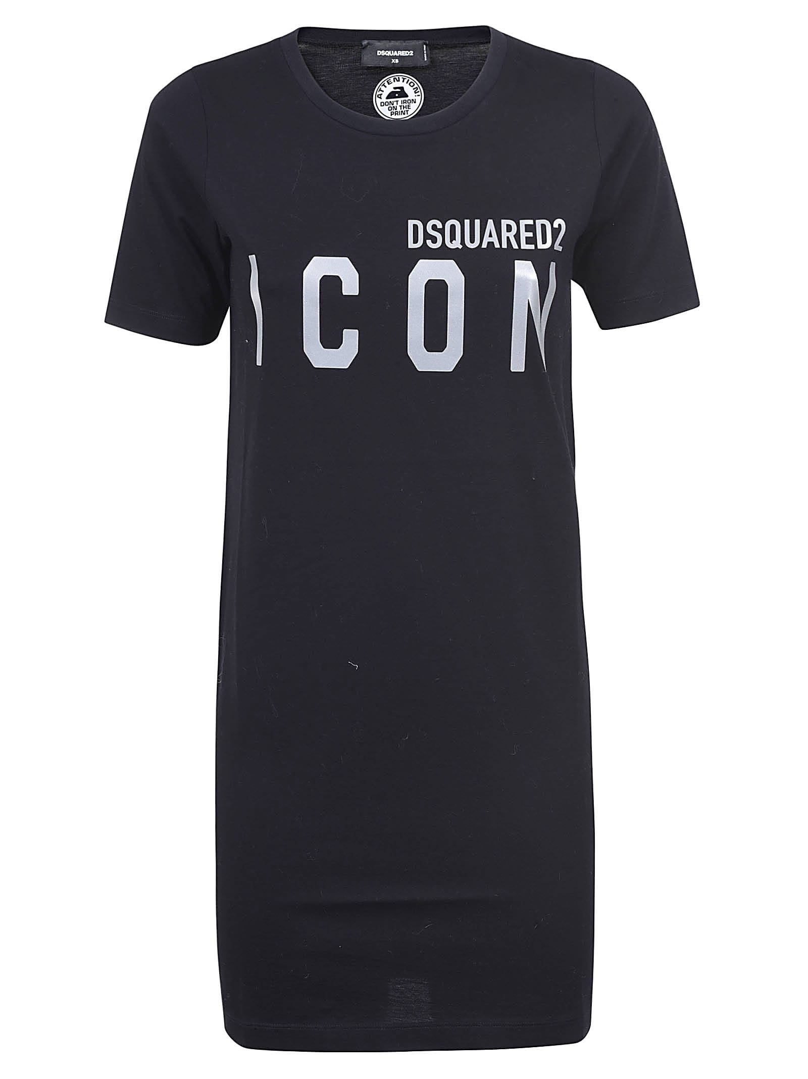 Photo of  Dsquared2 Icon Printed Dress- shop Dsquared2 Dresses online sales