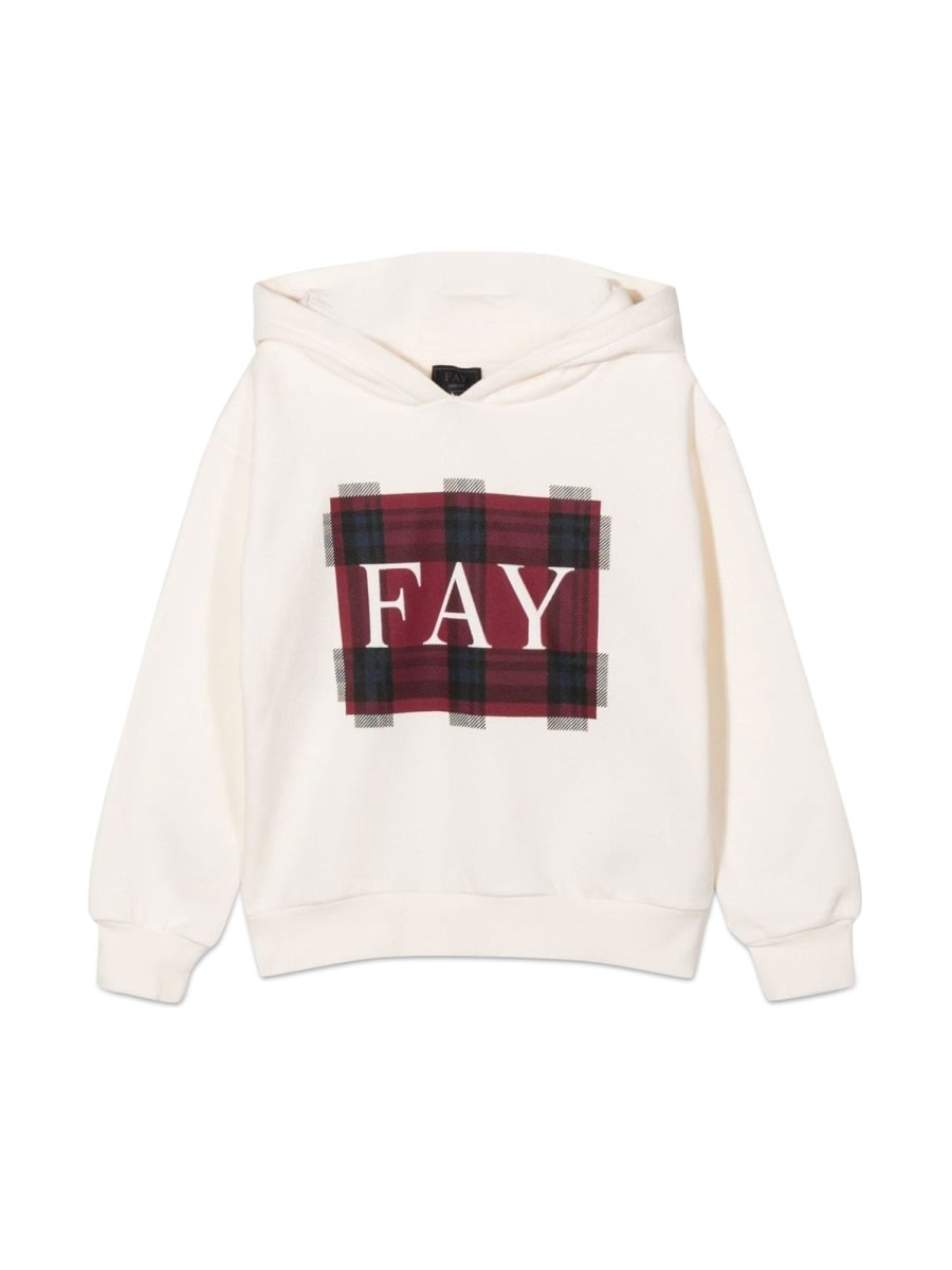 Fay Hoodie In Ivory