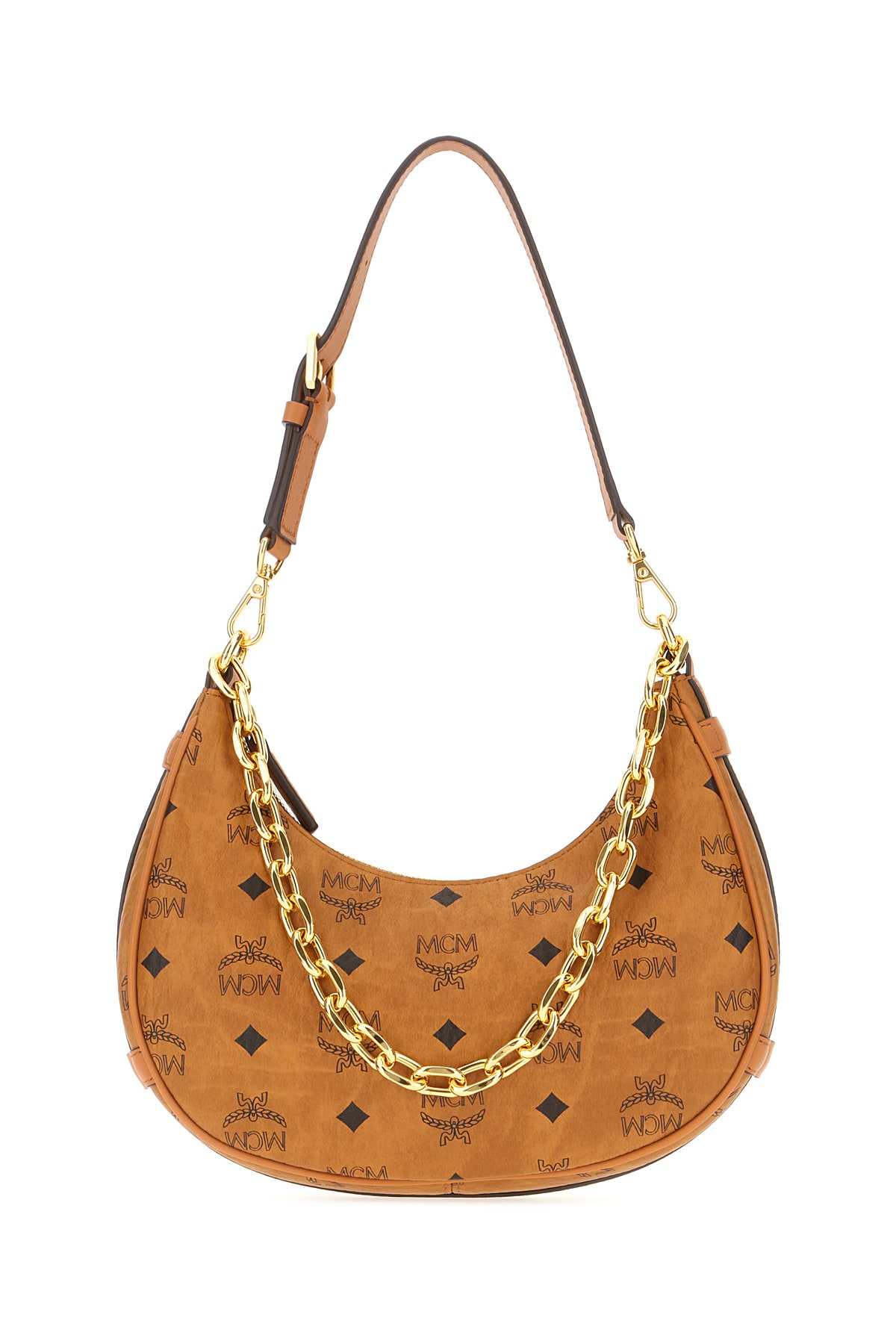 Mcm Small Aren Hobo Shoulder Bag