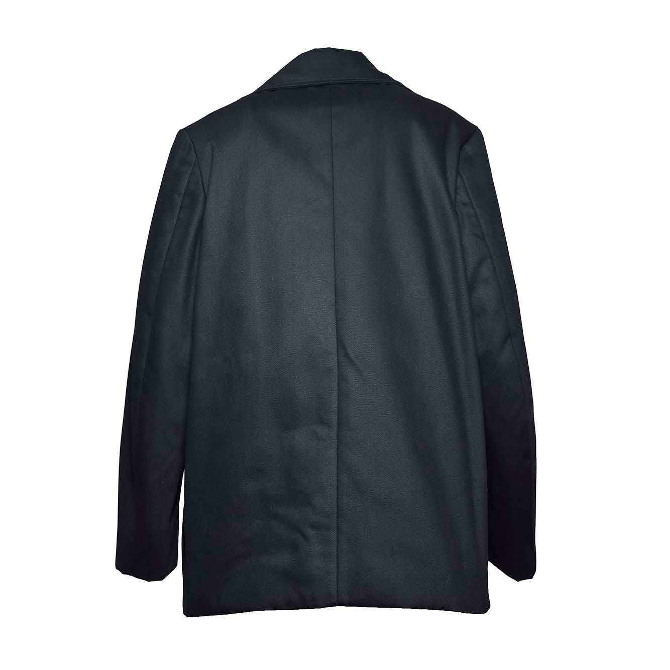 Shop Jil Sander Padded Caban Jacket In Nero