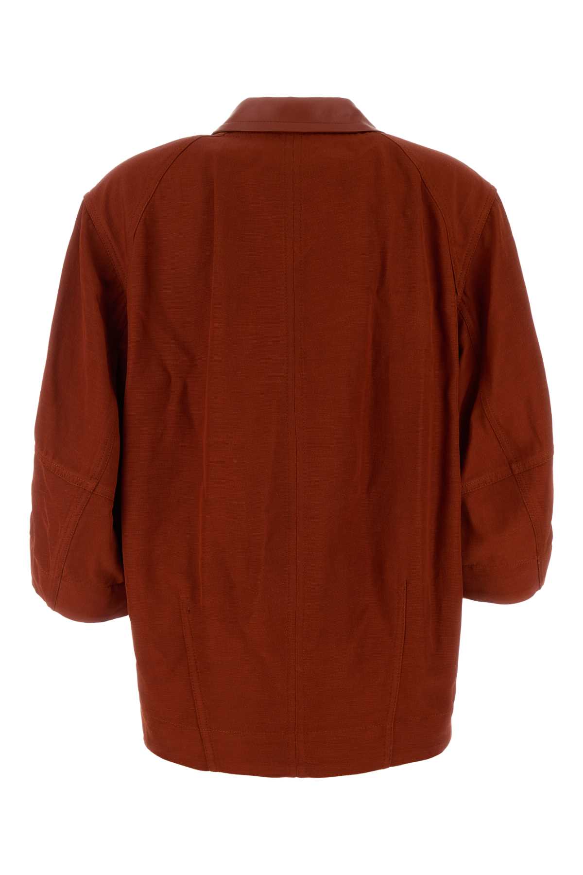 Bottega Veneta Tiziano Red Viscose Blend Blouse
