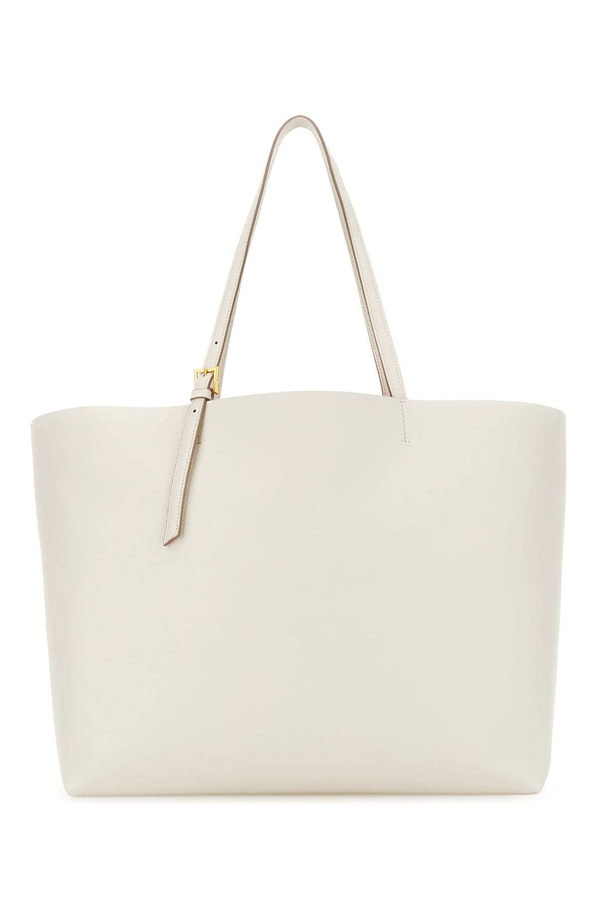 Shop Mcm White Leather Large Himmel Shopping Bag In Wg