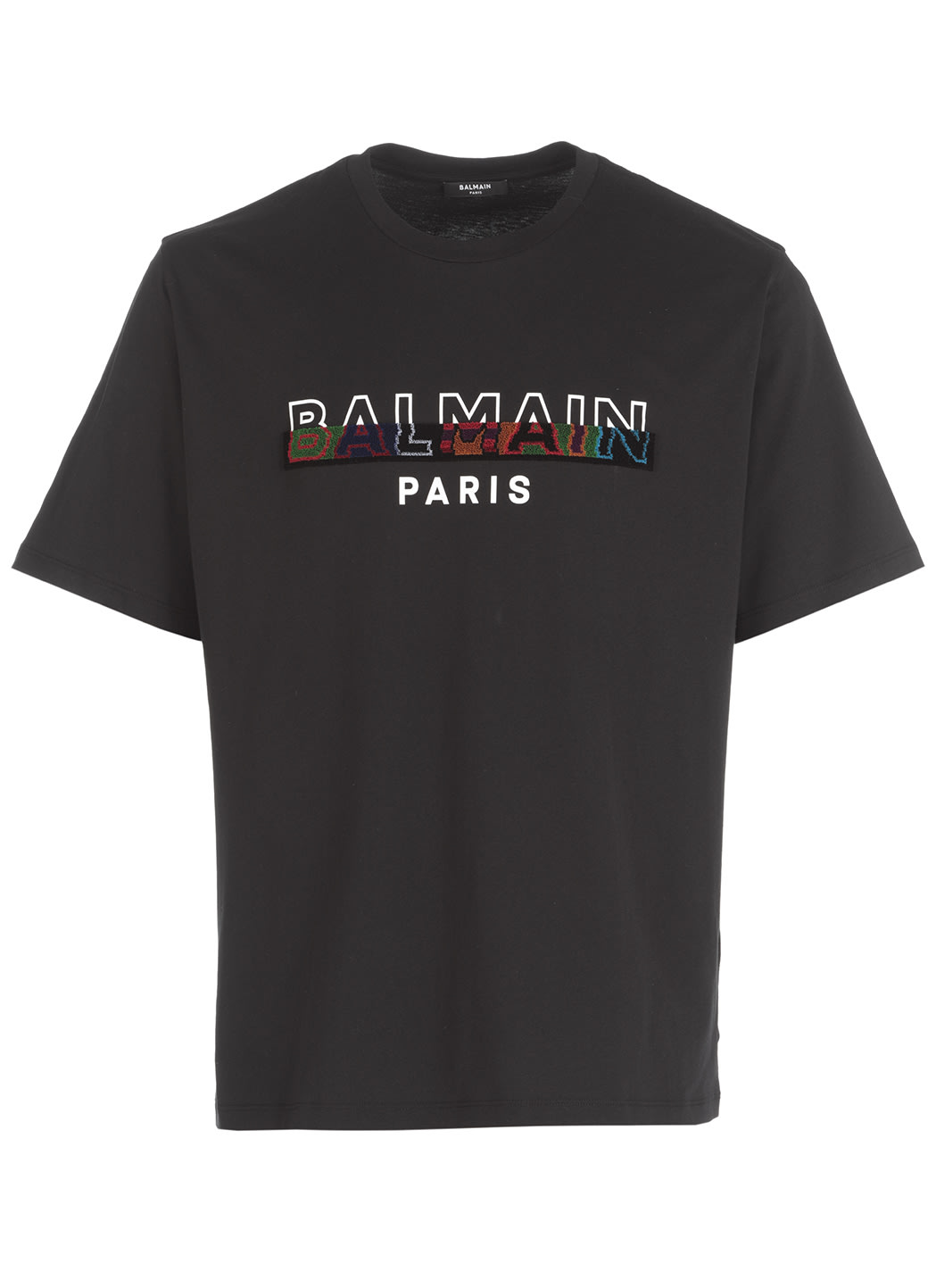 Balmain Multicolor Logo T-shirt