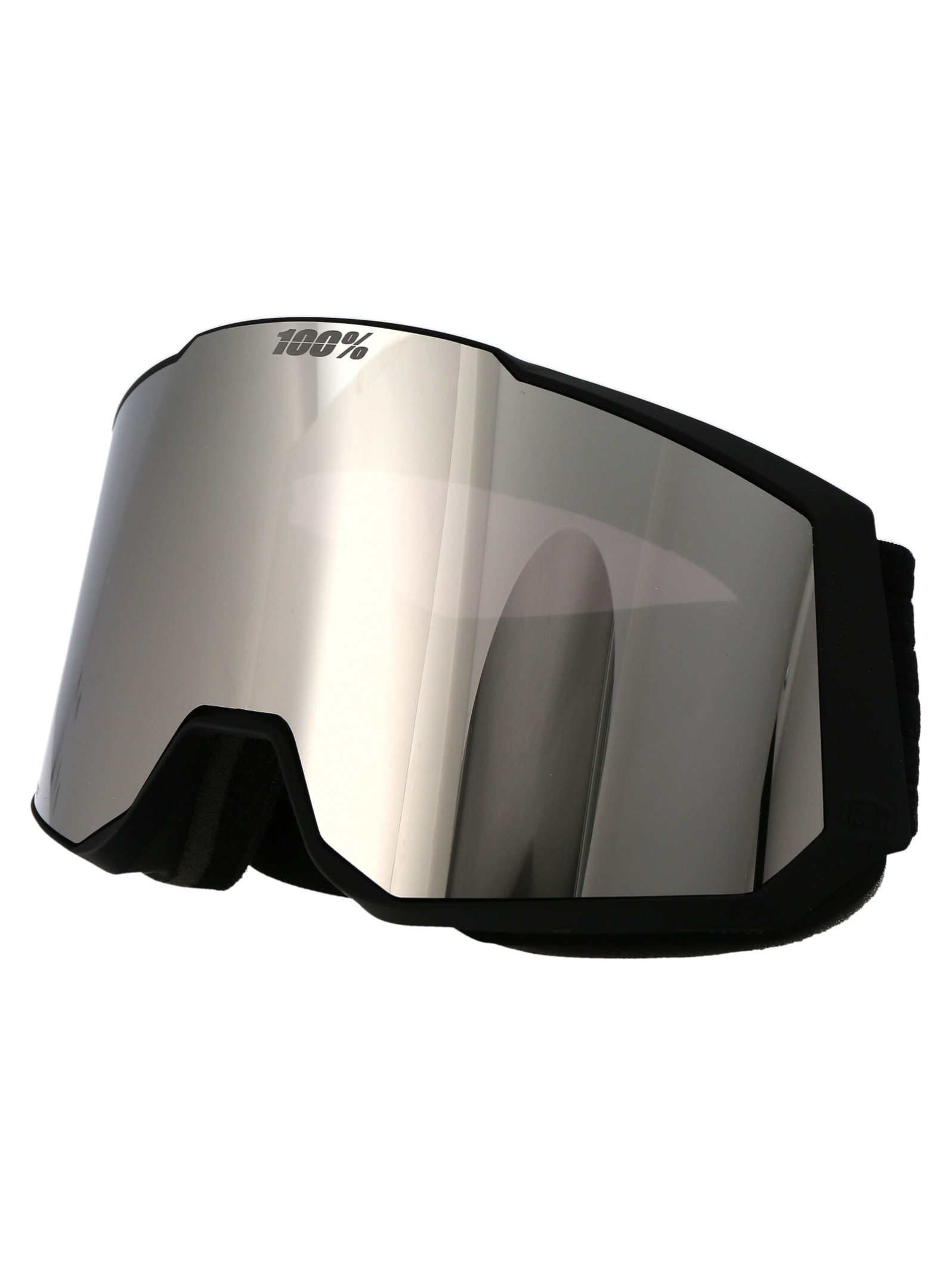 Shop 100% Snowcraft Xl Sunglasses In Black / Silver