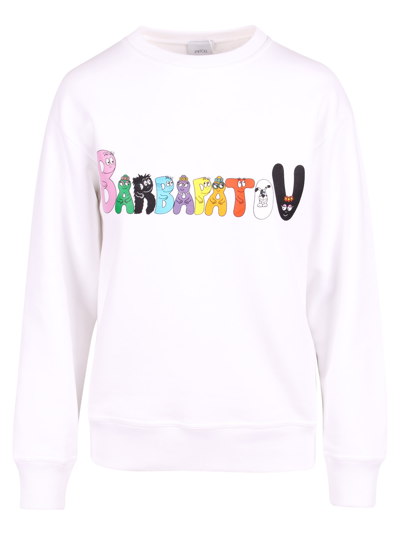 Barbapatou Print Cotton Sweatshirt