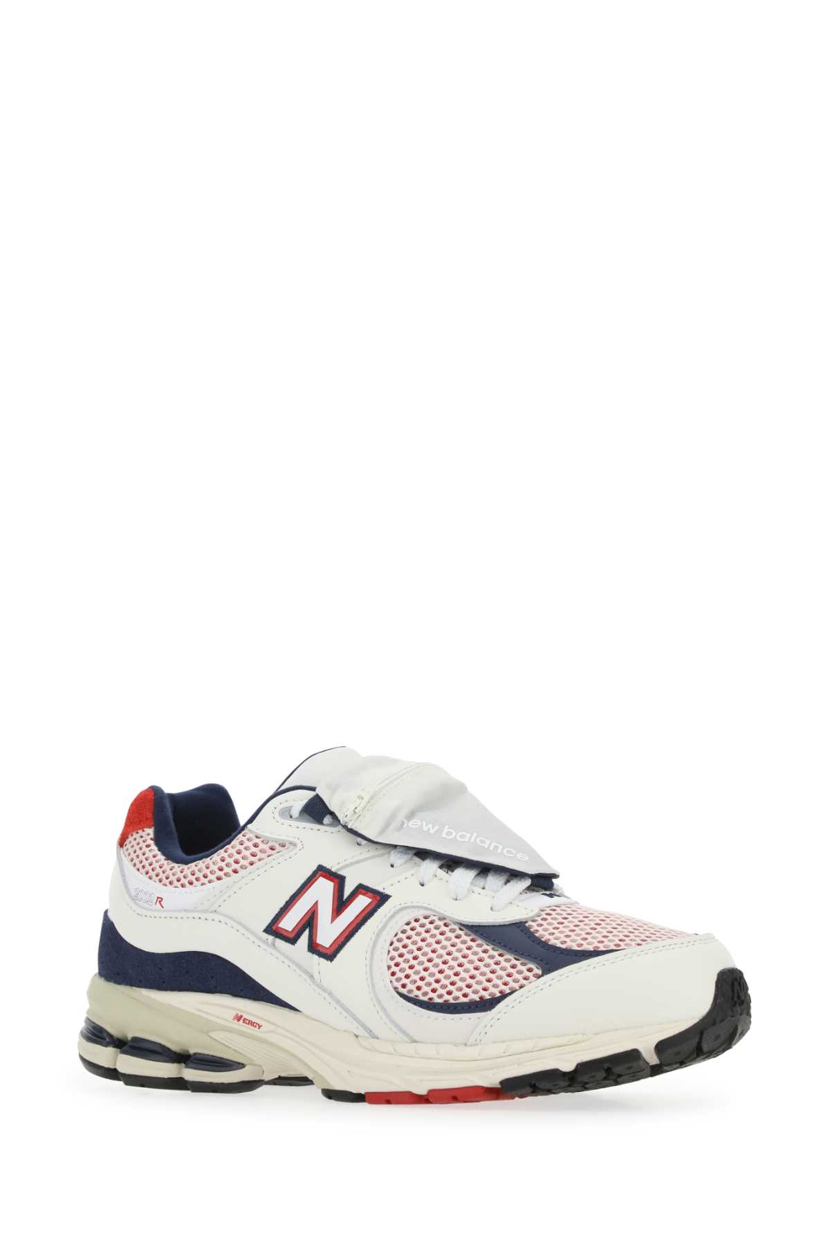 Shop New Balance Multicolor Leather And Mesh 2002r Sneakers In Seasalt