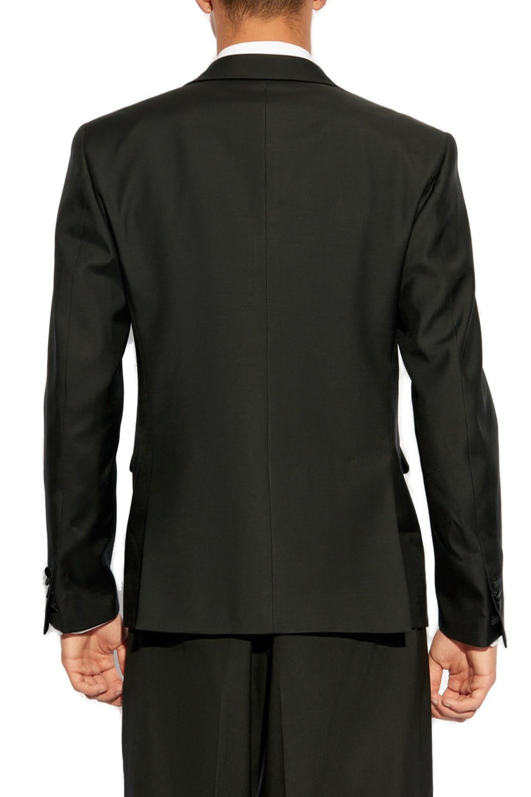 Shop Dsquared2 Sparkling Collar London Blazer In Black