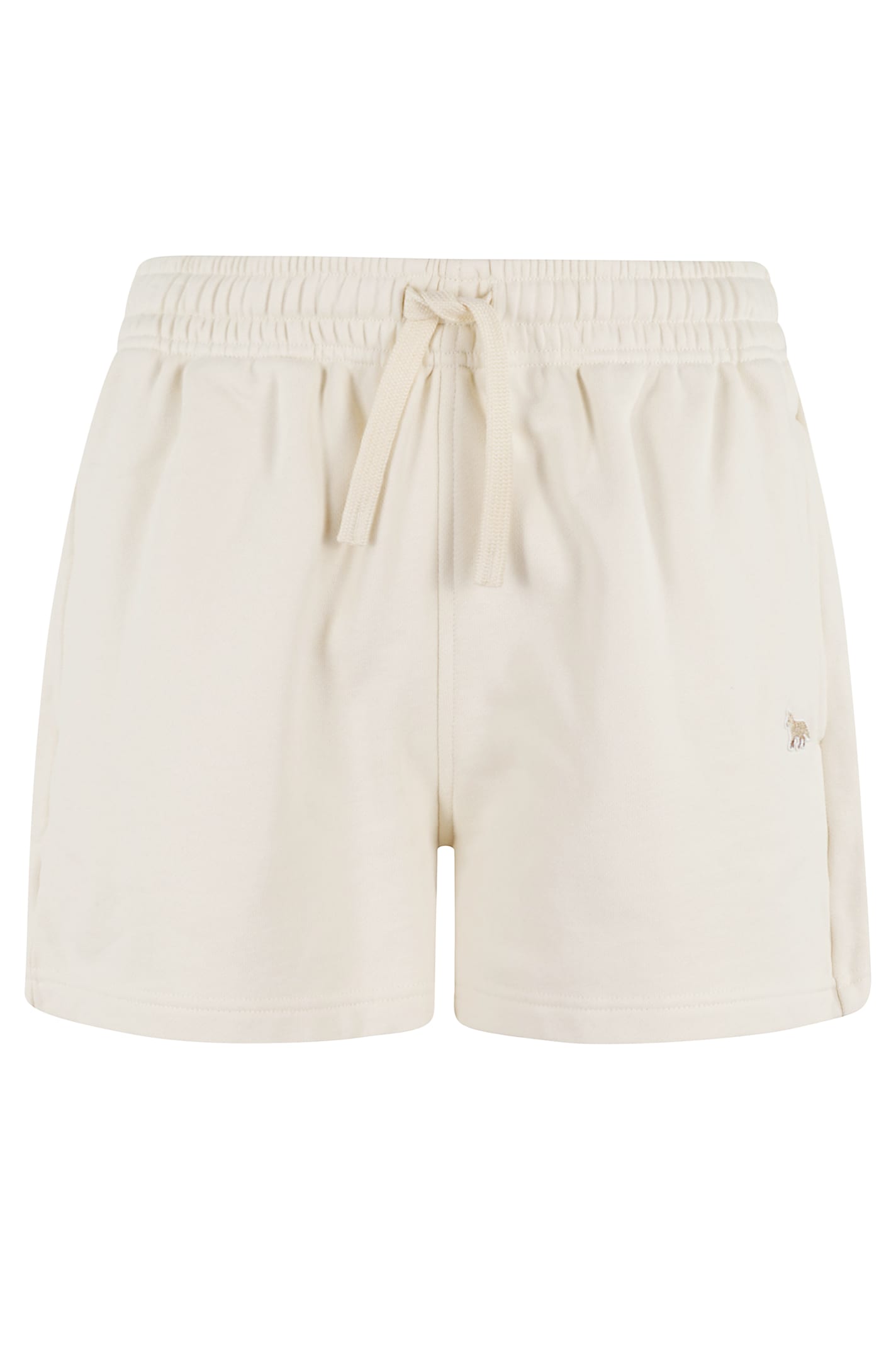 Shop Maison Kitsuné Jog Shorts In Marble