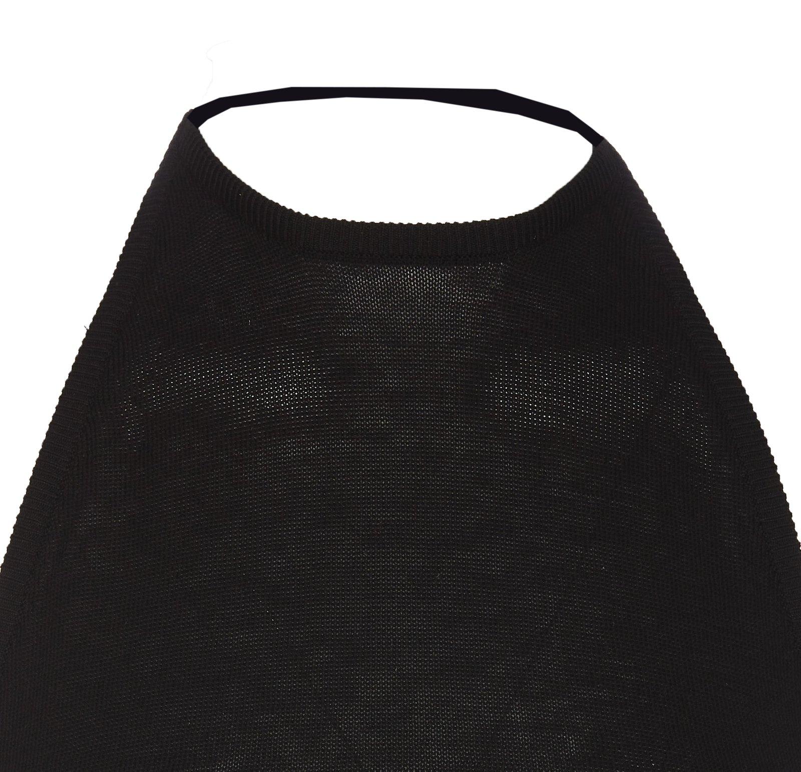 Shop Lemaire Open-back Ribbed Halterneck Top In Black