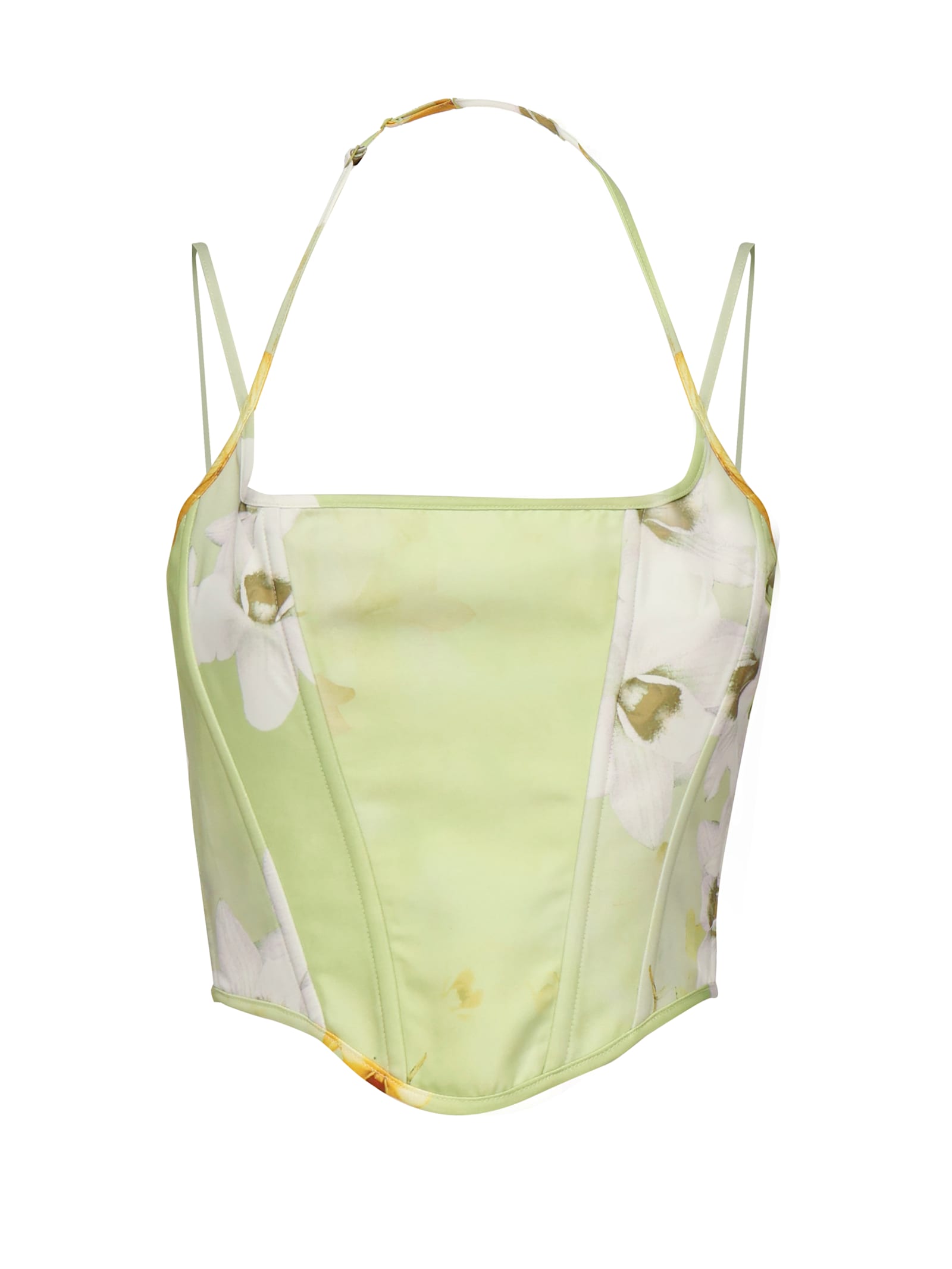 Sleeveless Bustier Top