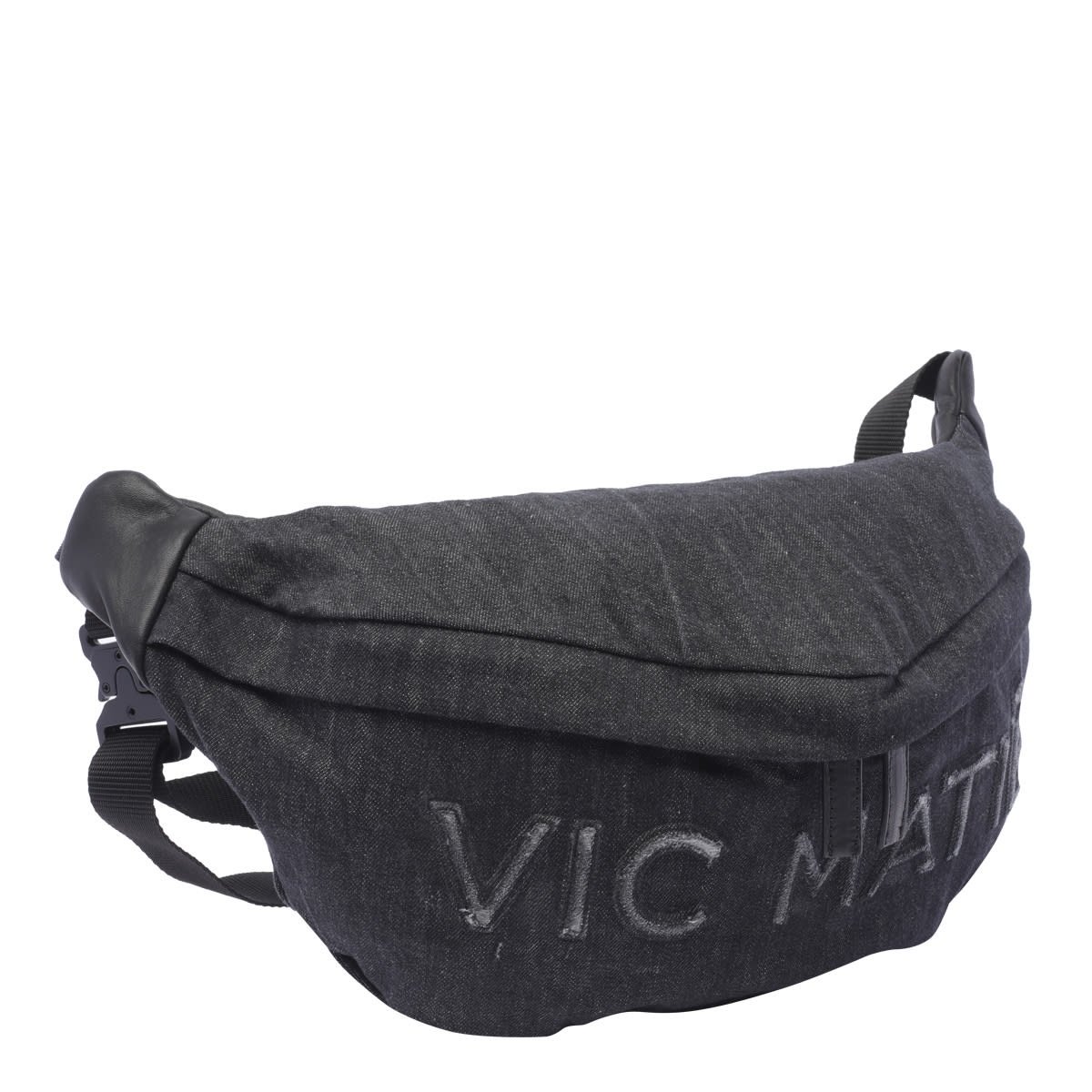 Shop Vic Matie Logo Belt Bag In Black