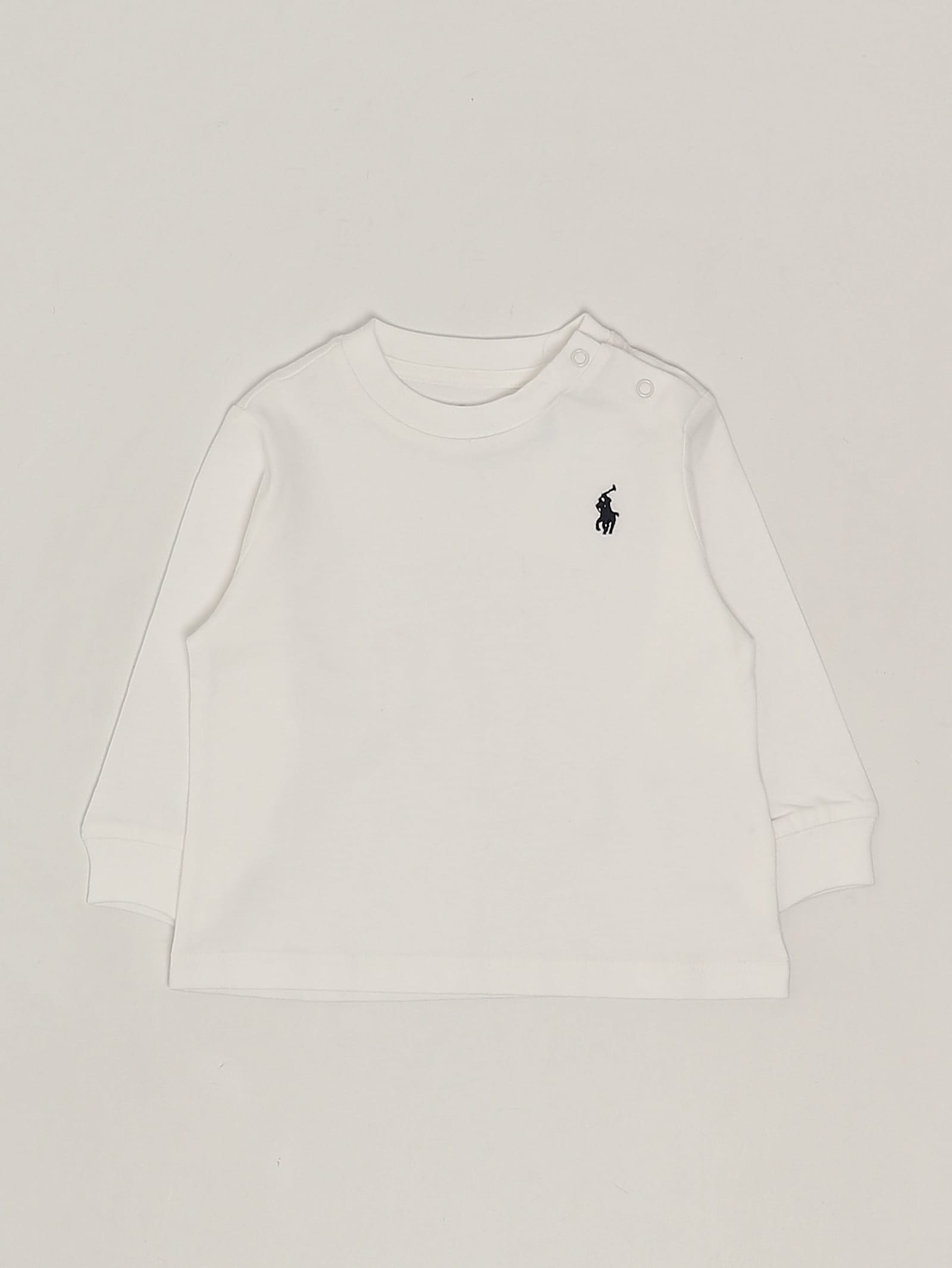 Shop Polo Ralph Lauren T-shirt T-shirt In Bianco