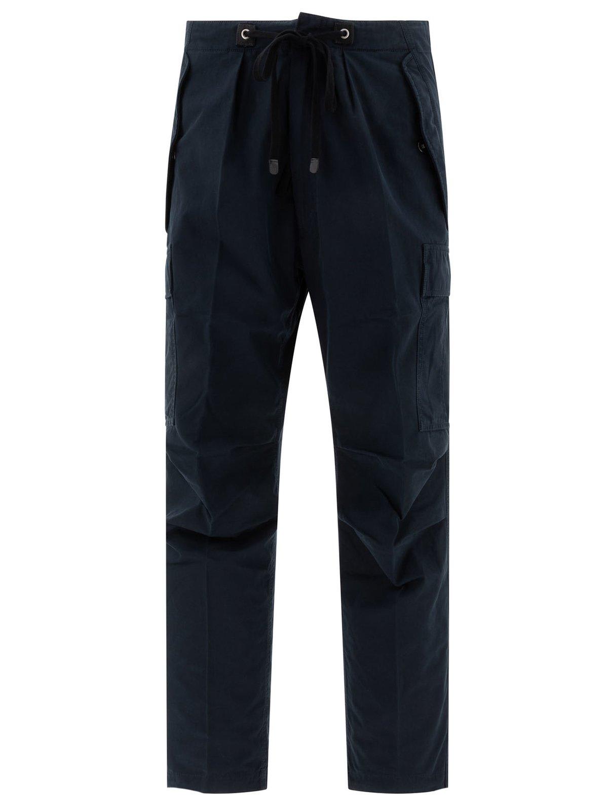 Tom Ford Cargo Trousers In Blue