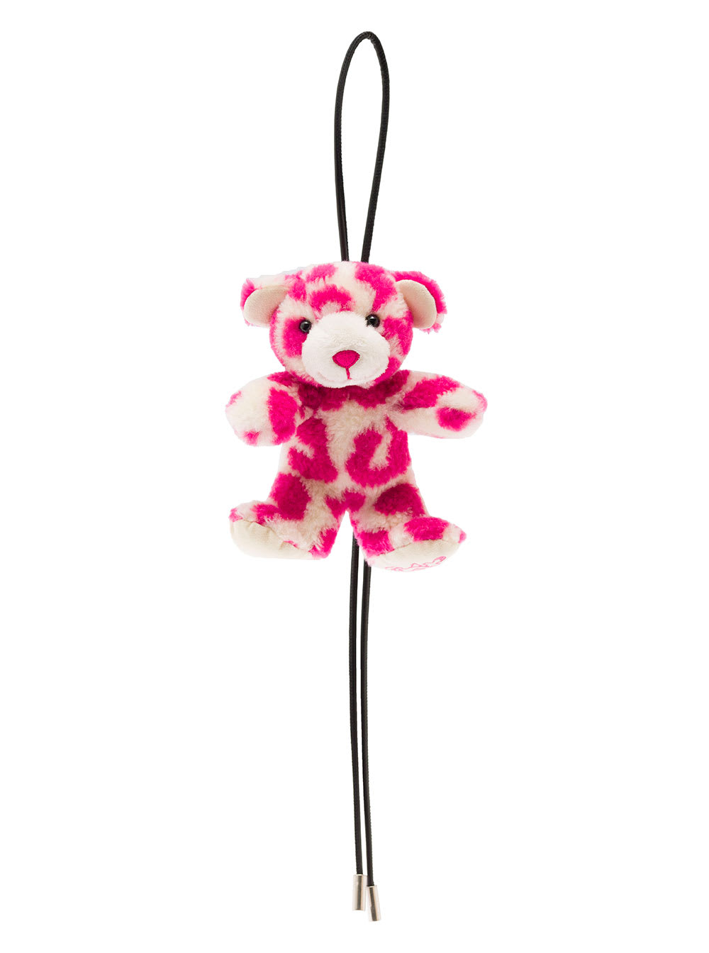 MONCLER GENIUS MULTICOLOR TEDDY CHARM IN LEATHER WOMAN