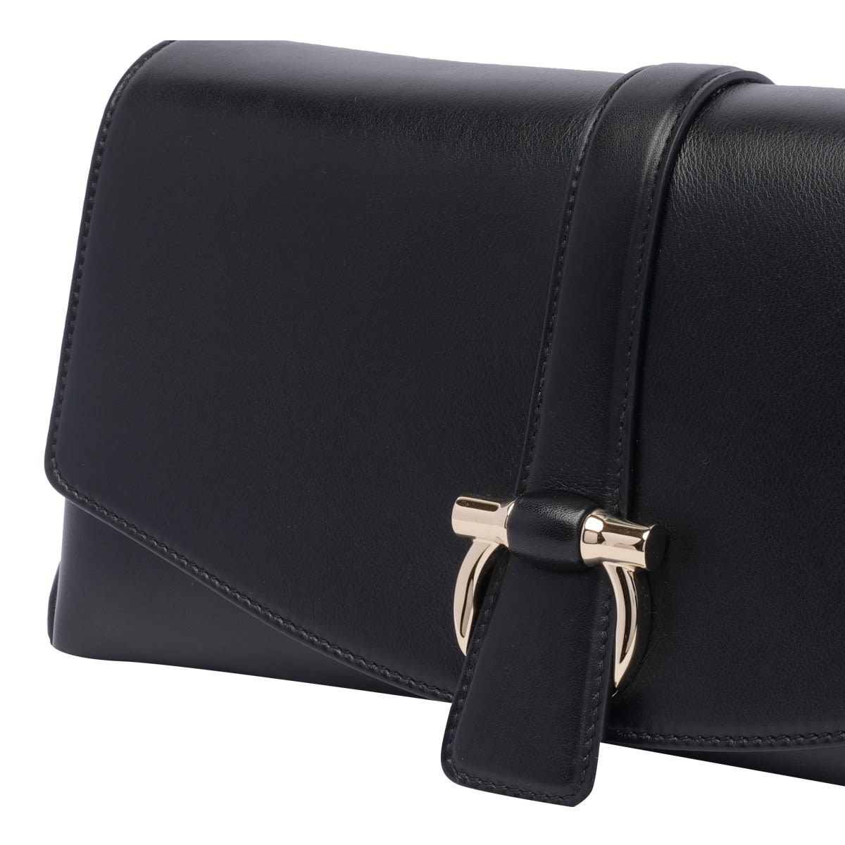 Shop Ferragamo Medium Crossbody Bag In Black