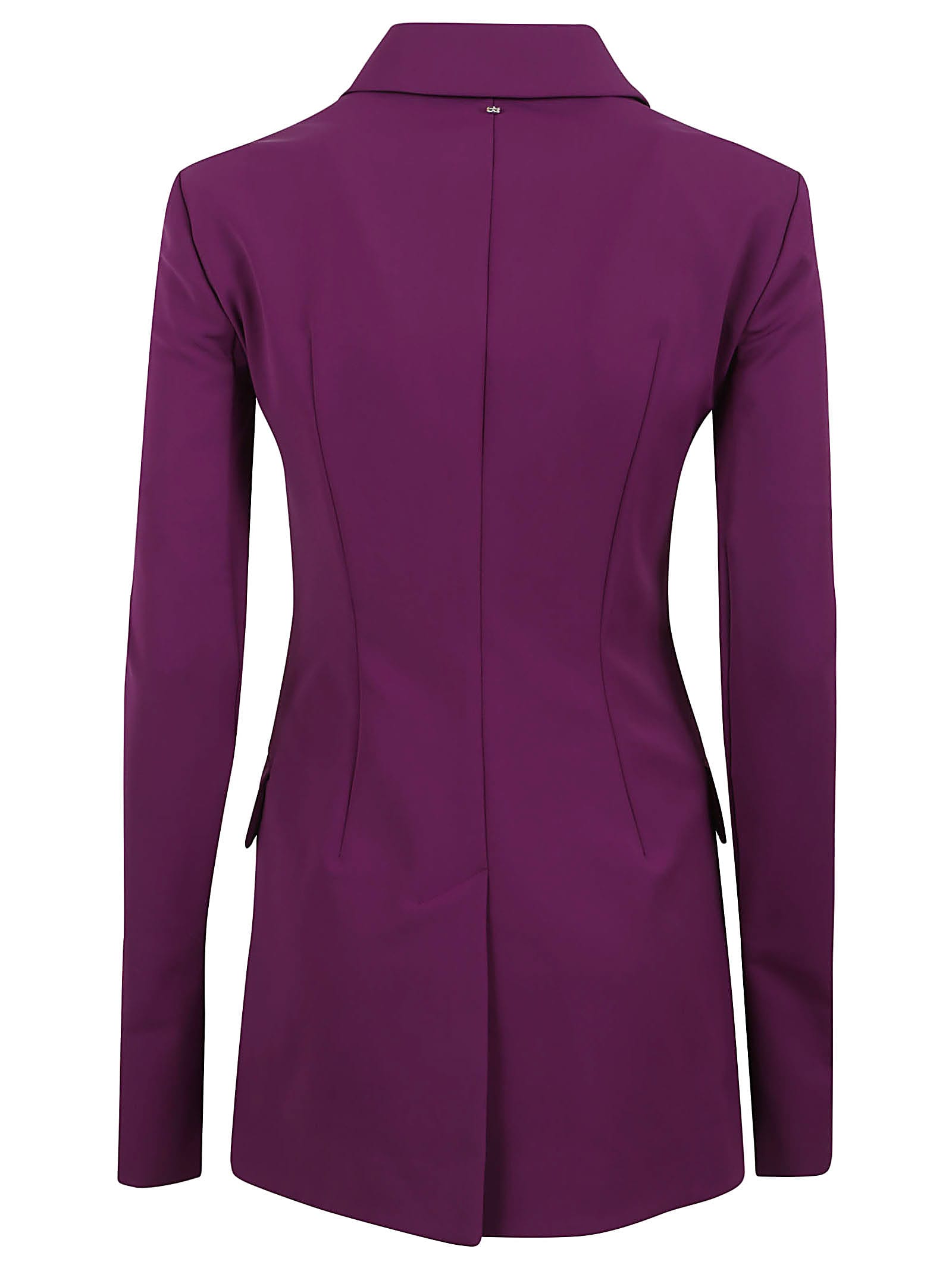 Shop Sportmax Jacket In Purple