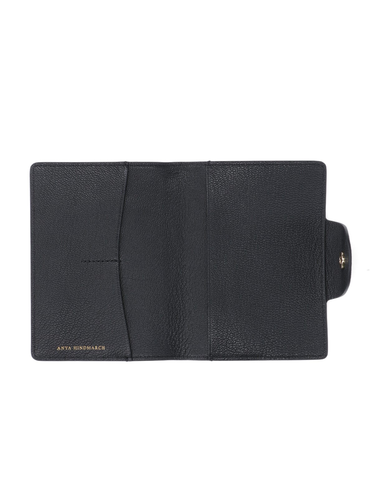 Anya Hindmarch Eyes Passport Holder In Black