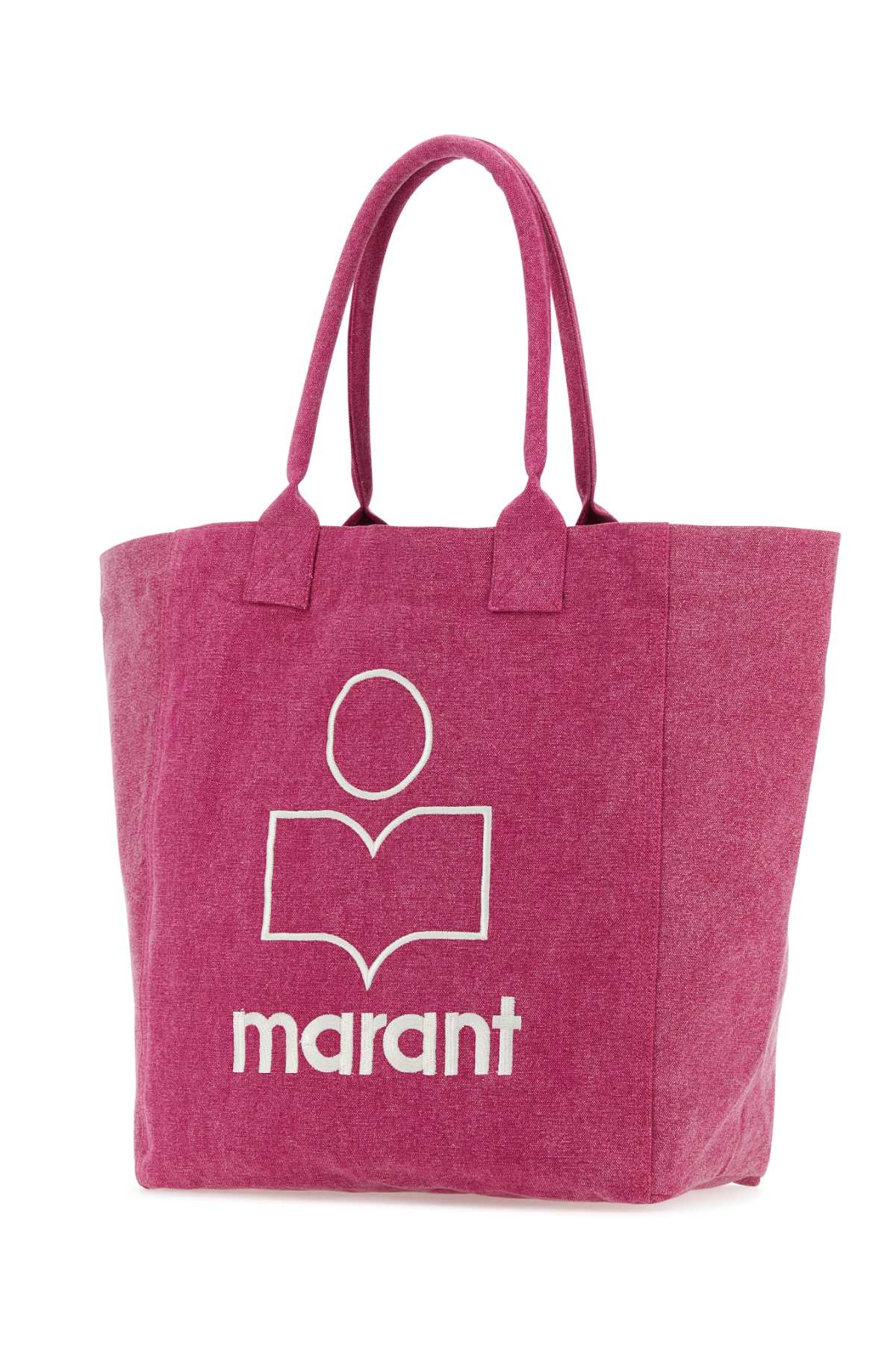 Shop Isabel Marant Fuchsia Cotton Yenky Shopping Bag In Pink