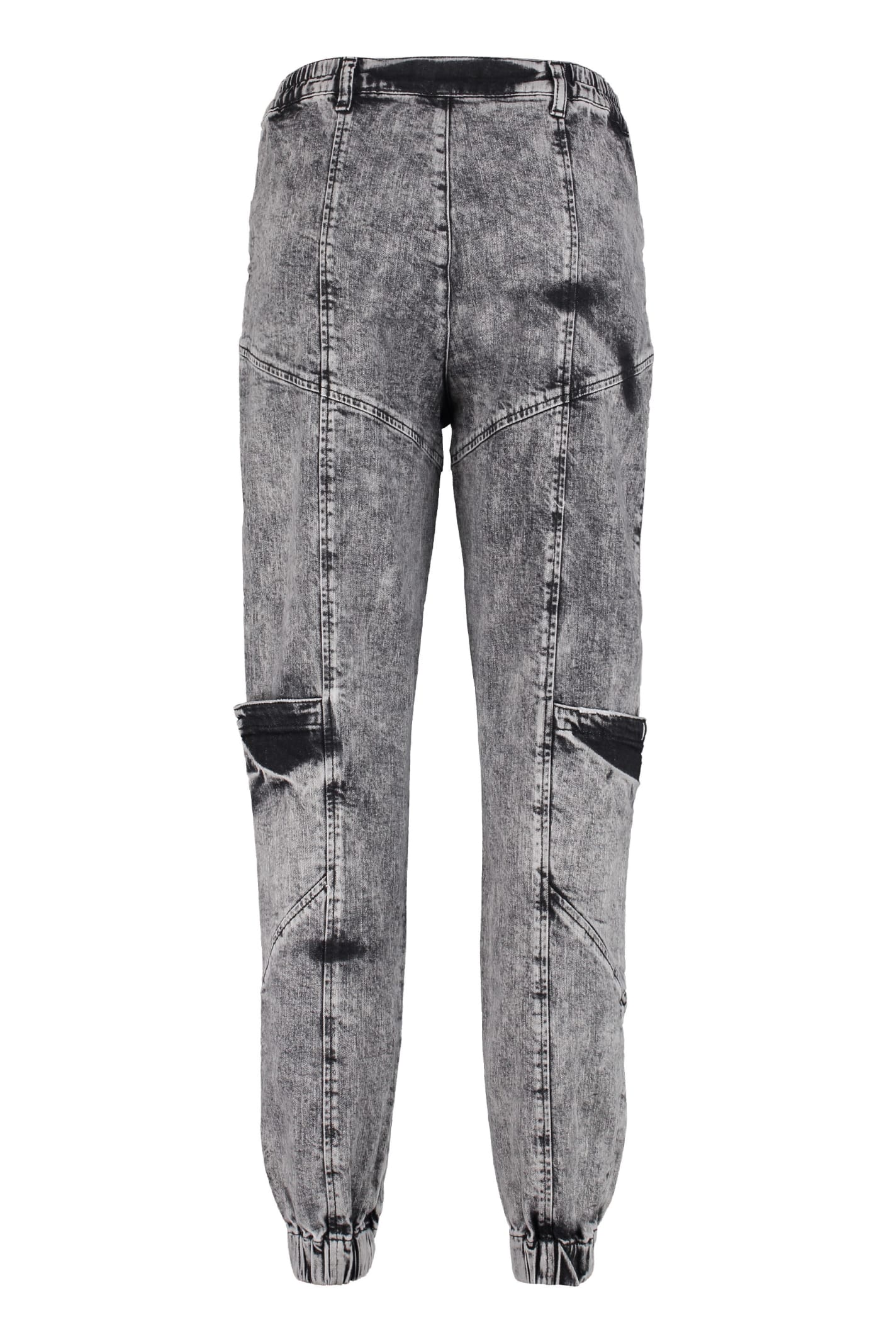 Retroféte Retrofete High-rise Carrot-fit Jeans In Grey