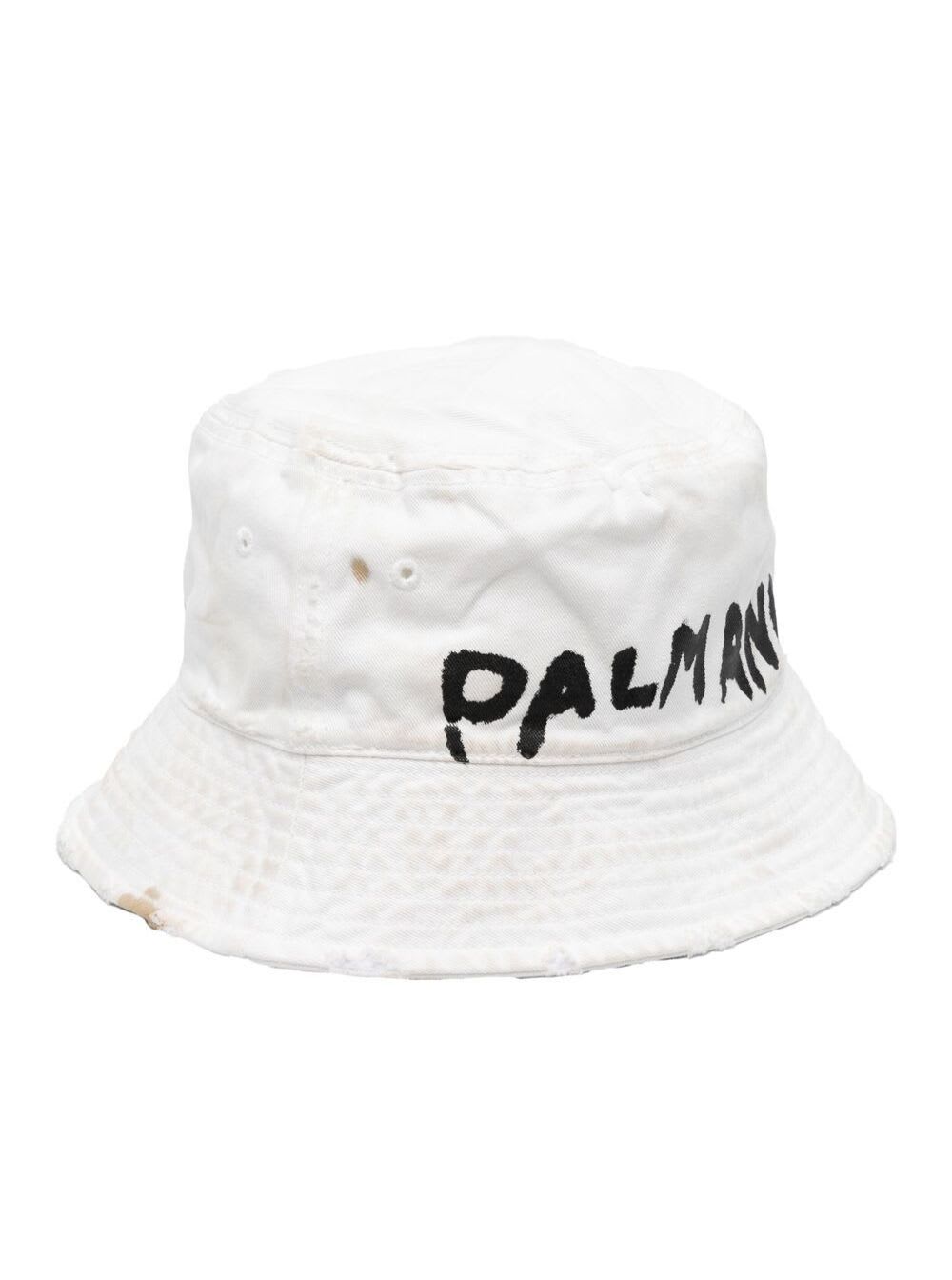 Palm Angels New Logo Bucket Hat