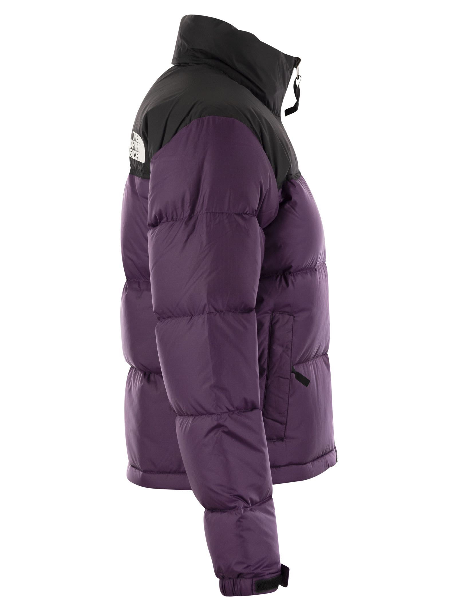 Shop The North Face Retro 1996 - Two-tone Down Jacket In Purple