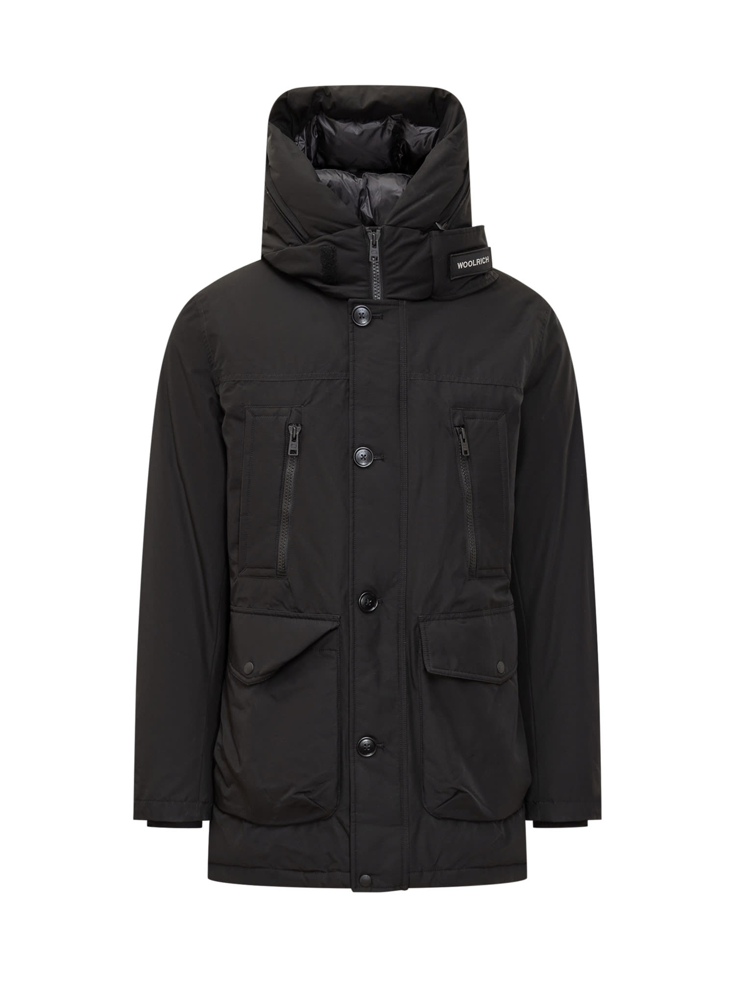 Shop Woolrich Ramar Arctic Parka In Black