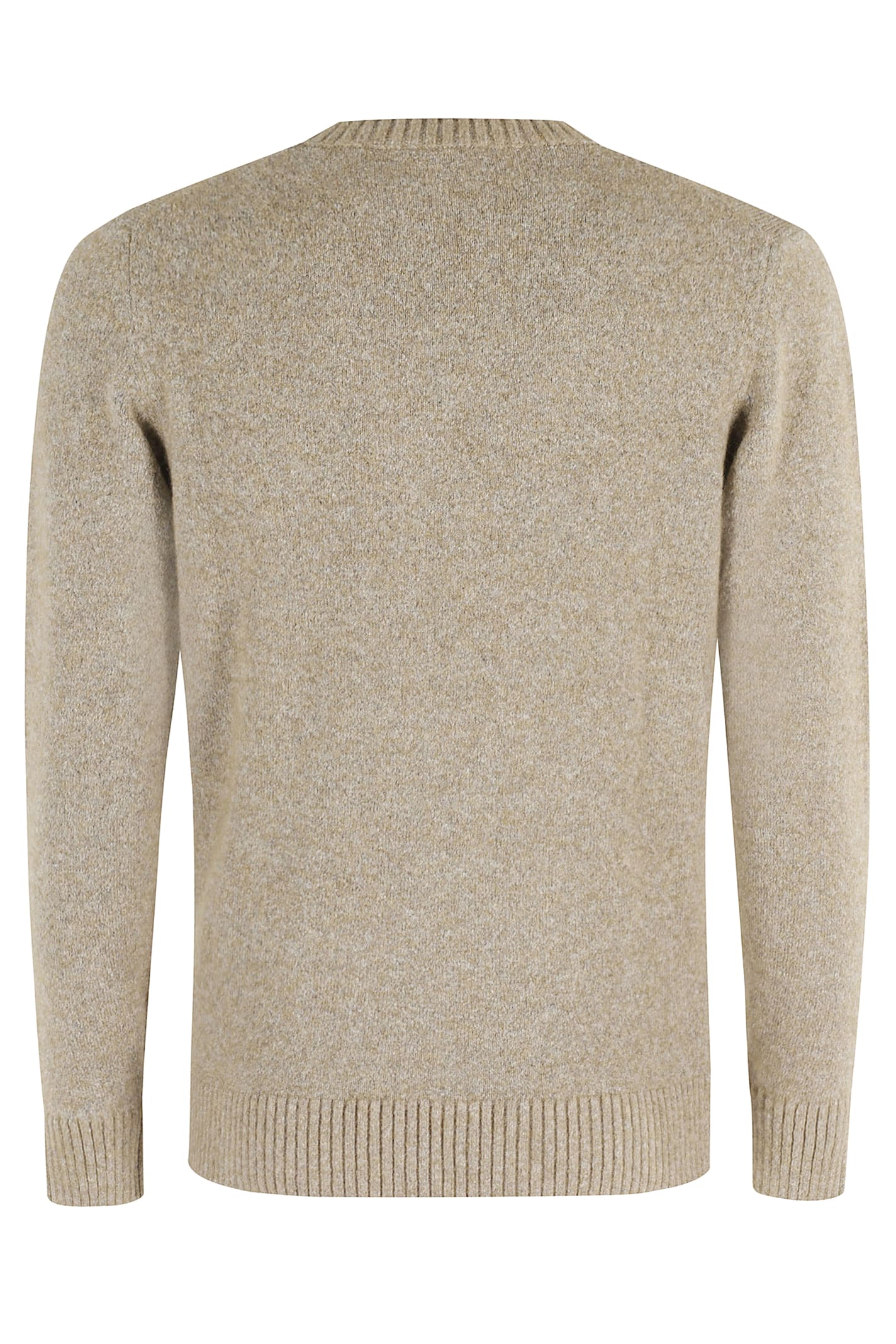 Kangra Cashmere Maglia Girocollo Basico In Gray