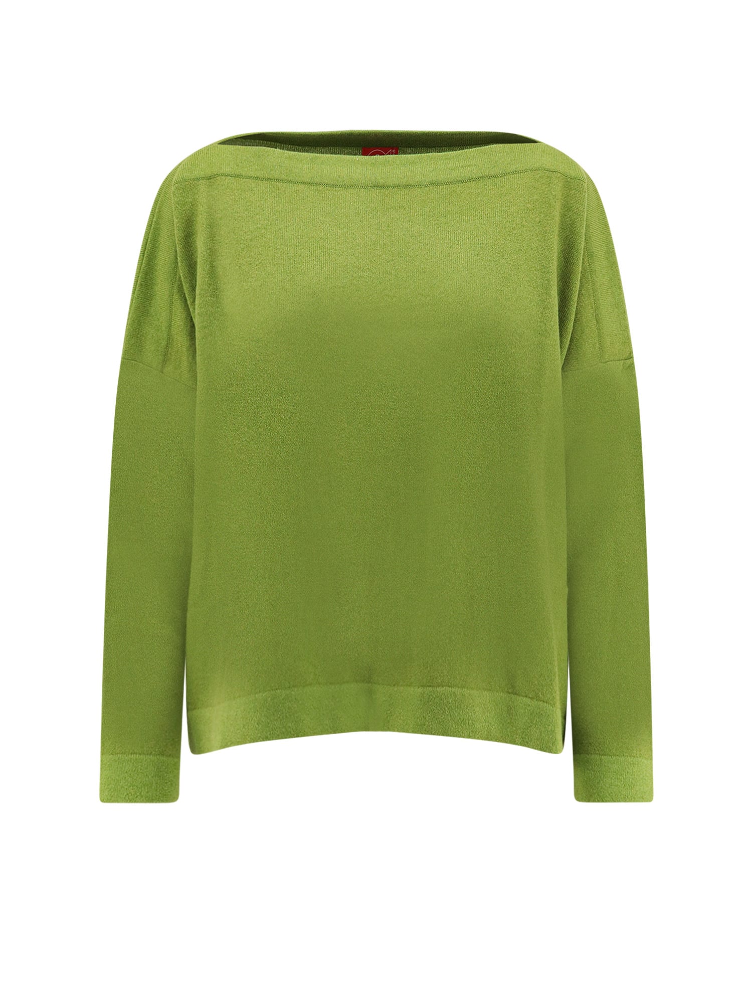 F Cashmere Daisy 1 Cashmere Sweater In Green