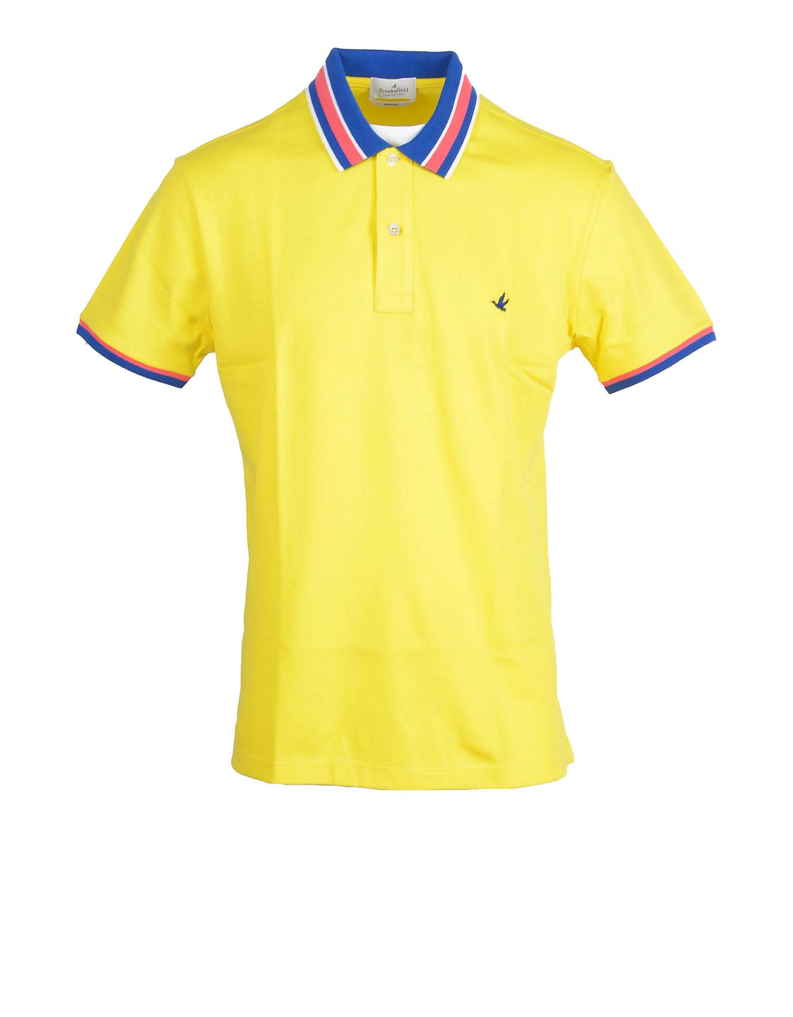 Brooksfield Mens Yellow Shirt