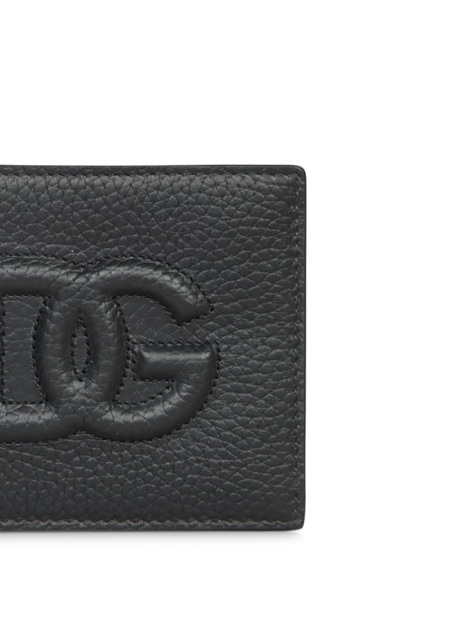 Shop Dolce & Gabbana Black Leather Wallet