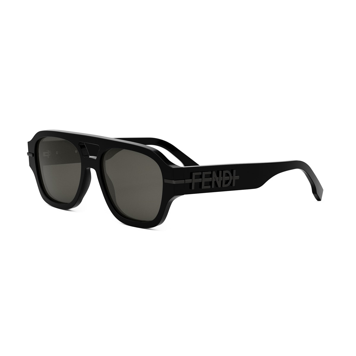 Fendi The Graphy 55mm Geometric Sunglasses
