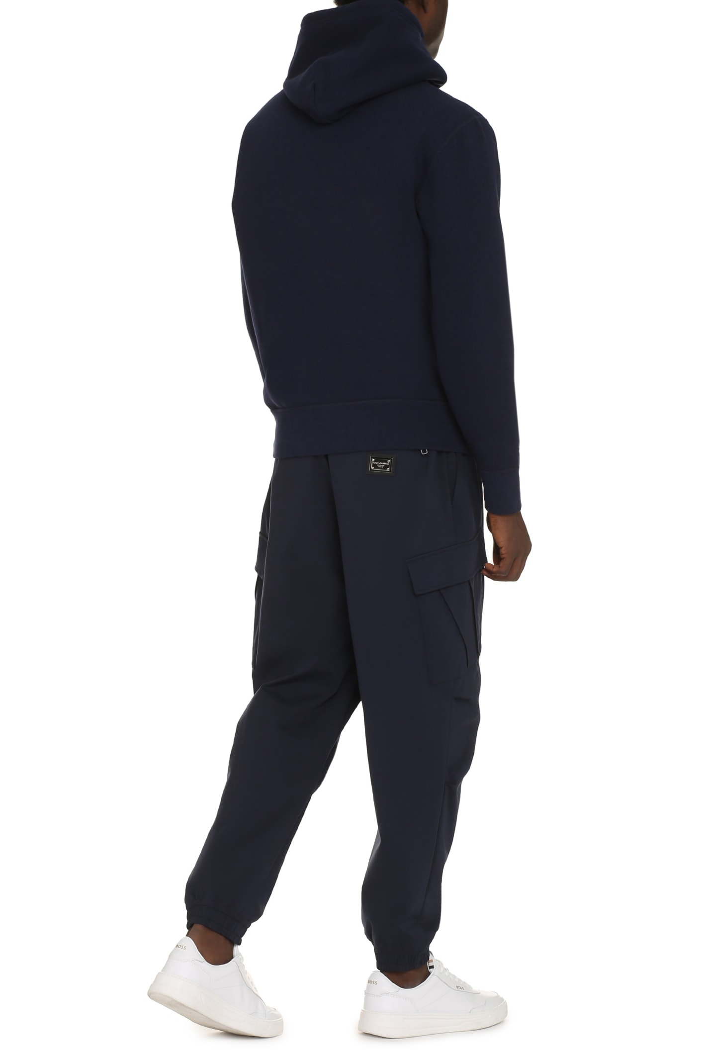 Polo Ralph Lauren Embroidered Pony Hoodie In Black