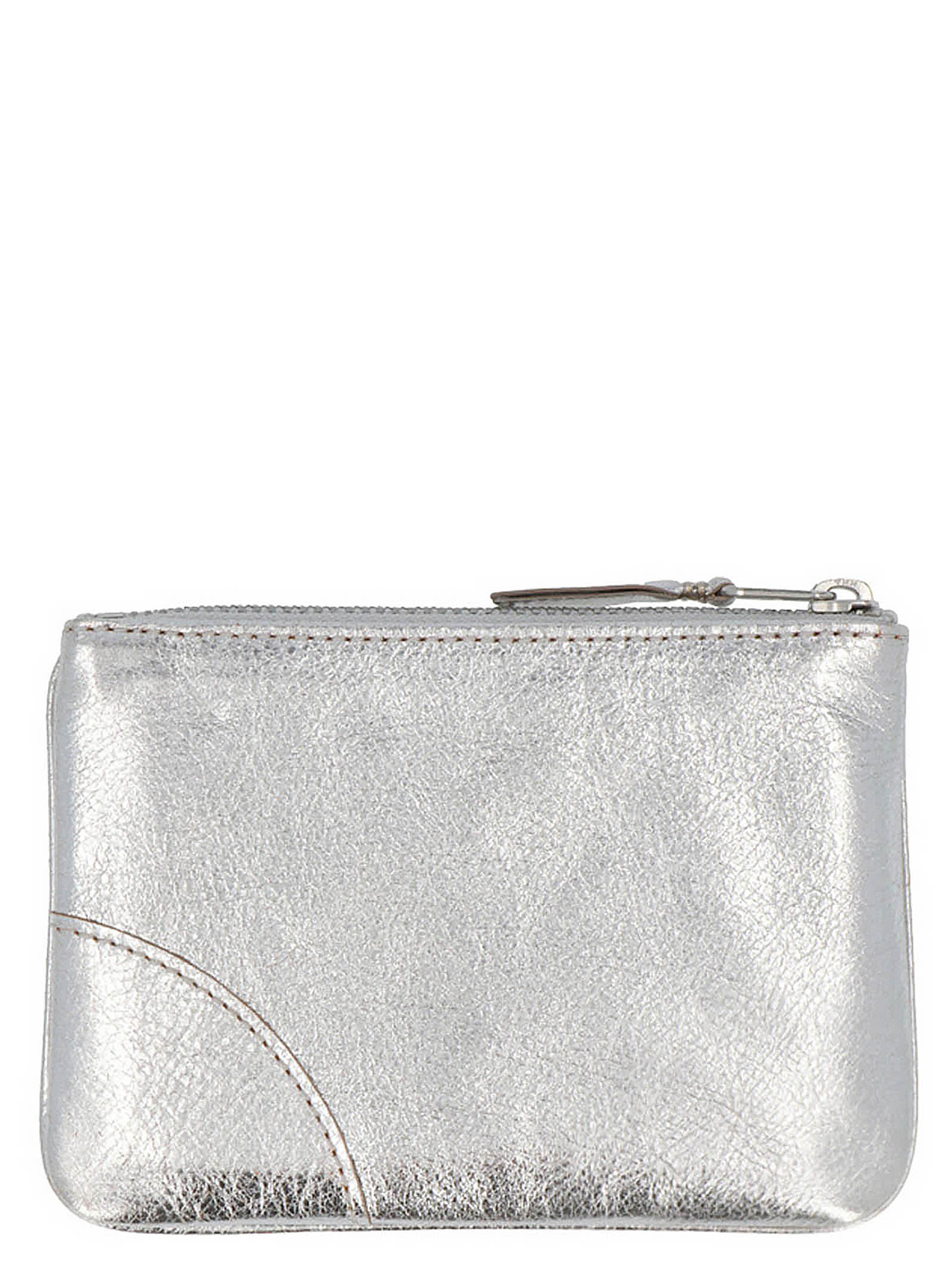Comme Des Garçons Gold Line Card Holder In Brown